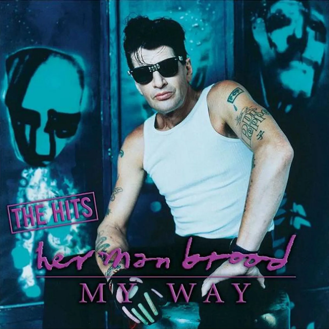 Herman Brood MY WAY: THE HITS (2LP/180G/BLUE, BLACK & WHITE SWIRLED VINYL) Vinyl Record