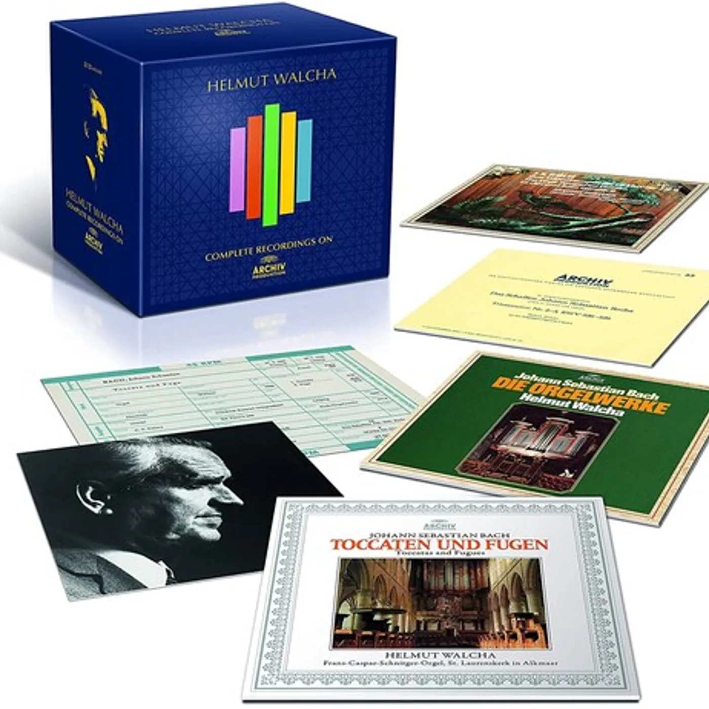 Helmut Walcha COMPLETE RECORDINGS ON ARCHIV PRODUKTION CD