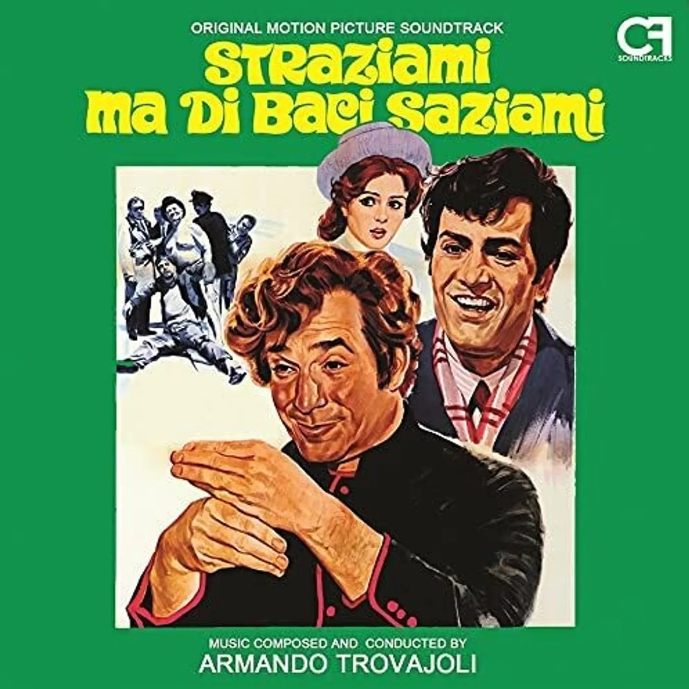 Armando Trovajoli STRAZIAMI MA DI BACI SAZIAMI / Original Soundtrack CD