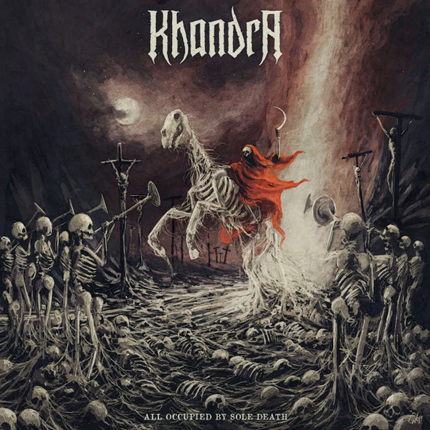 Khandra All Occupied by Sole Death Vinyl Record