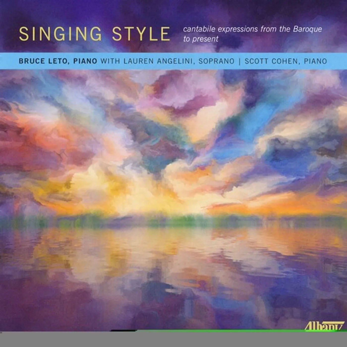 Bruce Leto Jr. SINGING STYLE CD