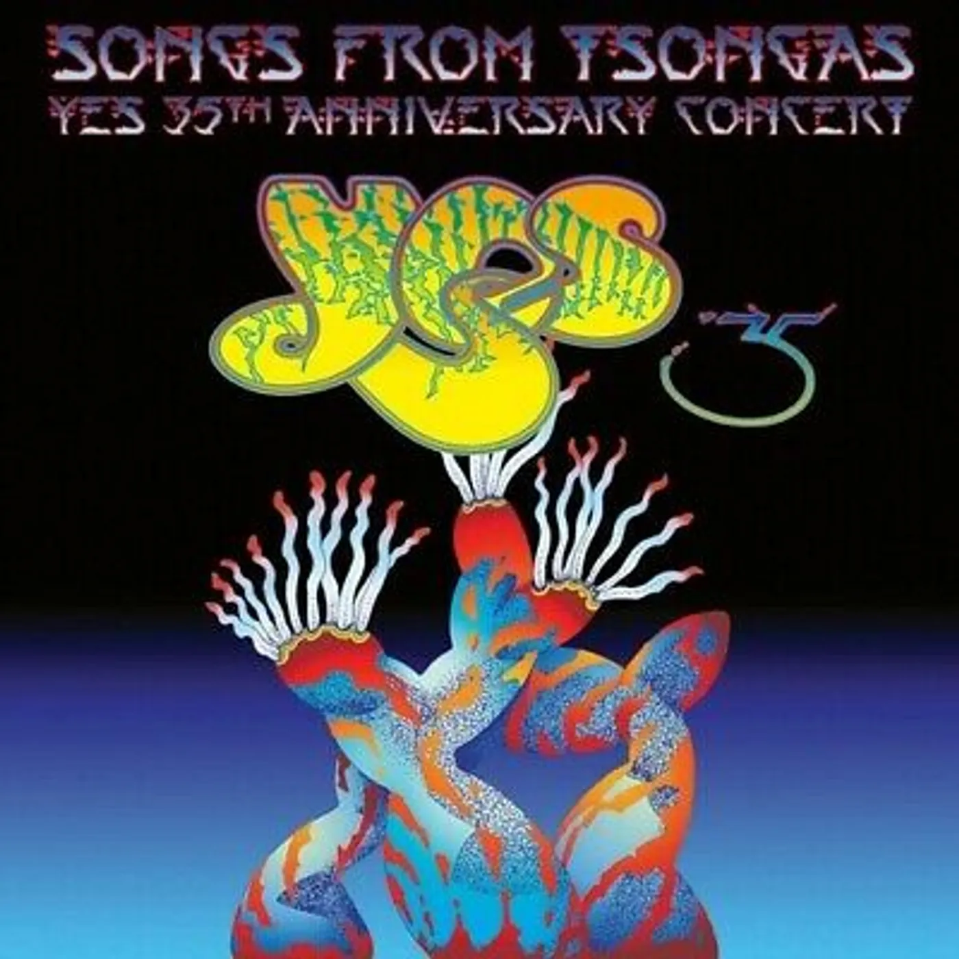 Yes SONGS FROM TSONGAS - 35TH ANNIVERSARY CONCERT Vinyl Record