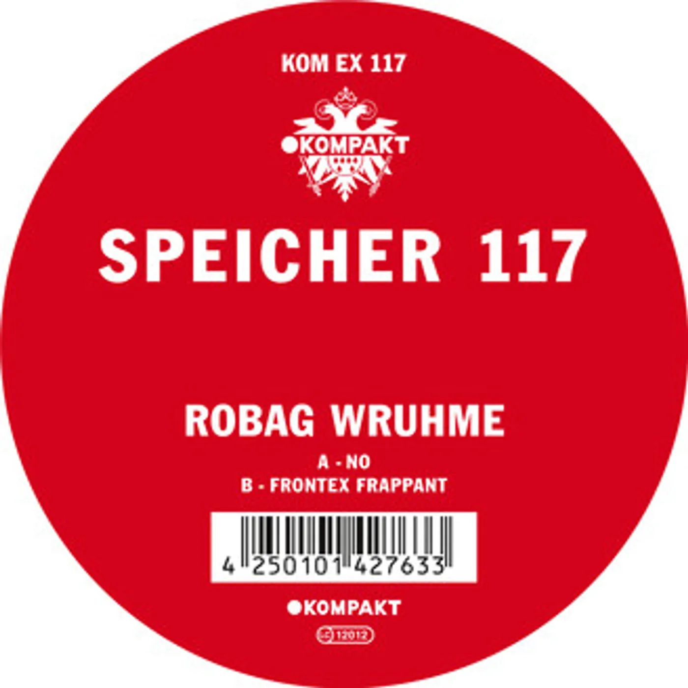 Robag Wruhme Speicher 117 Vinyl Record