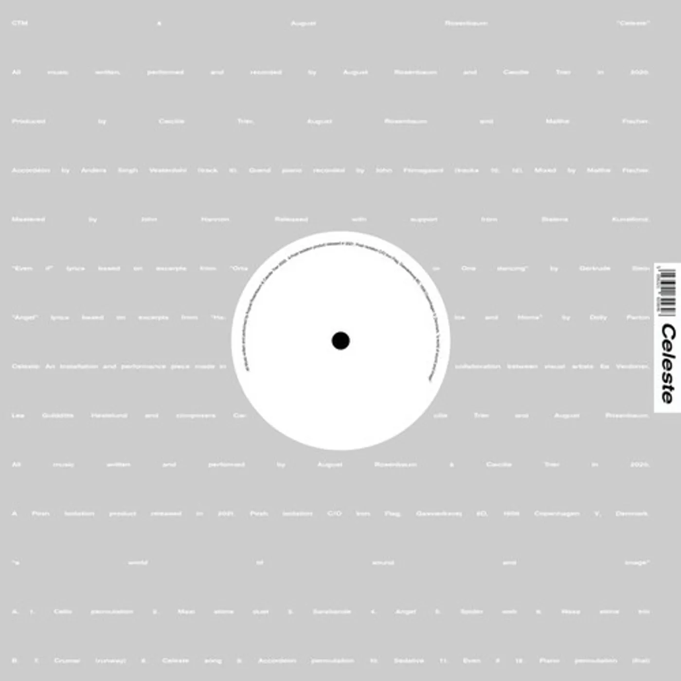 Ctm & August Rosenbaum Celeste Vinyl Record