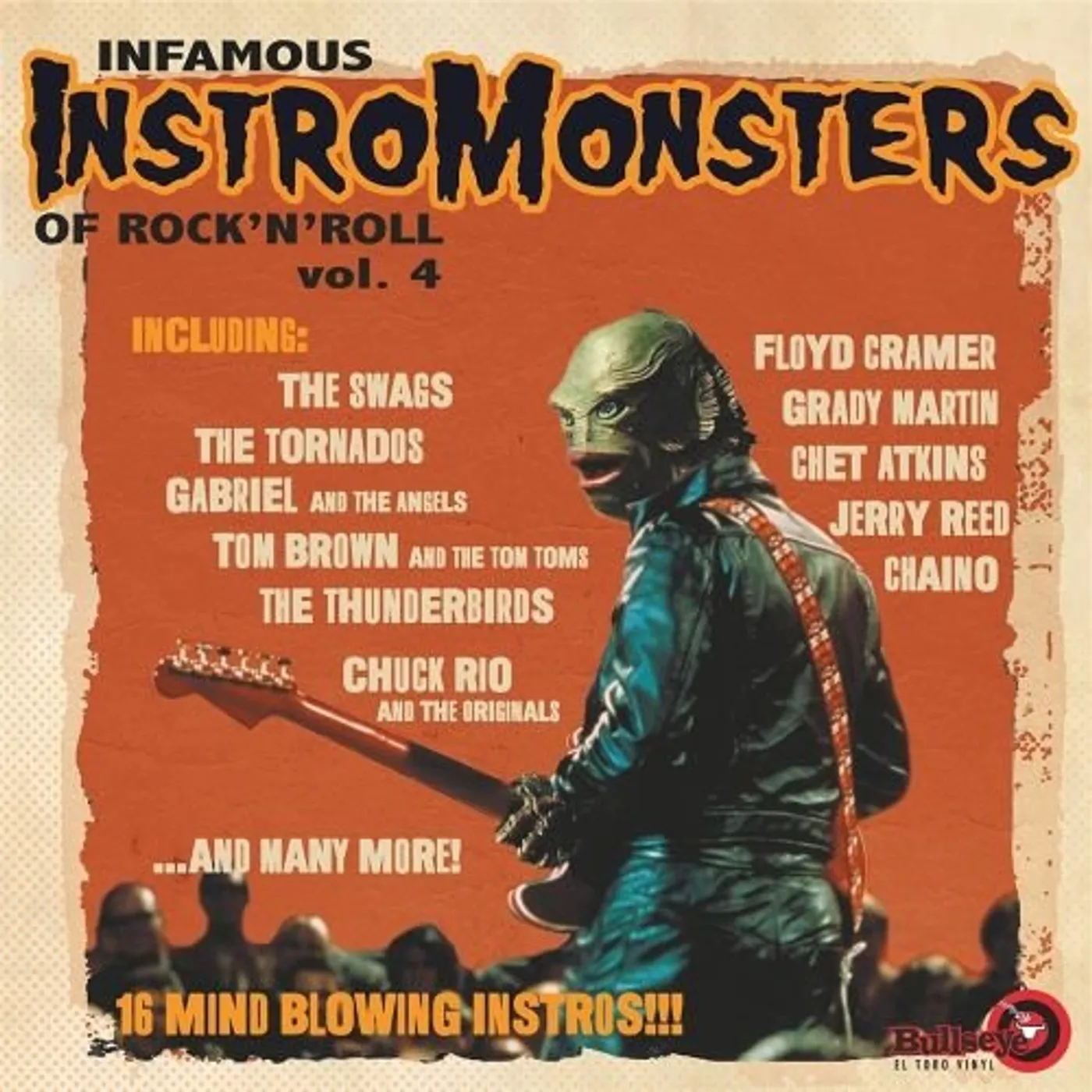 INSTRO-MONSTERS OF ROCK & ROLL VOL 4 / VARIOUS Vinyl Record