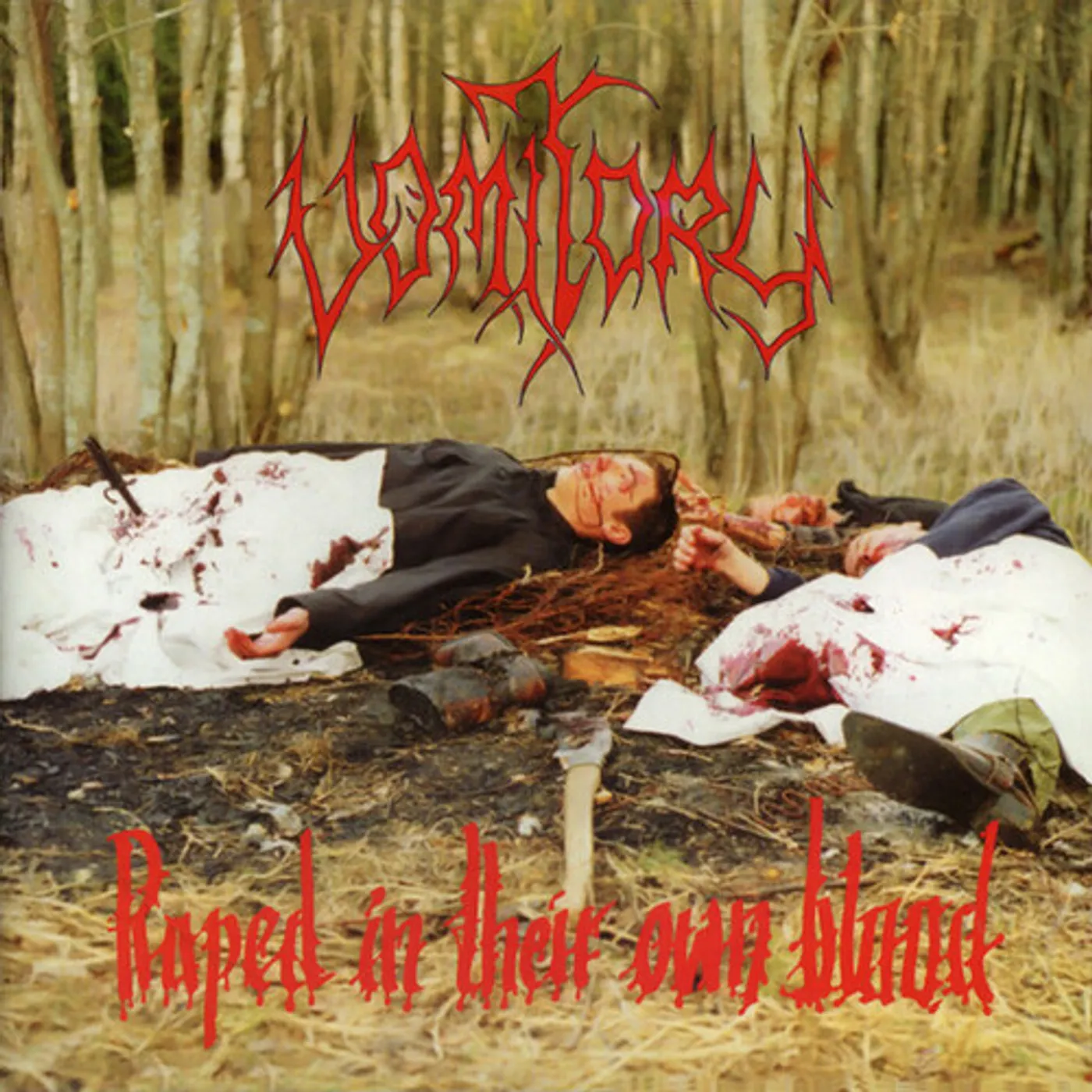 Vomitory RAPED IN THEIR OWN BLOOD CD