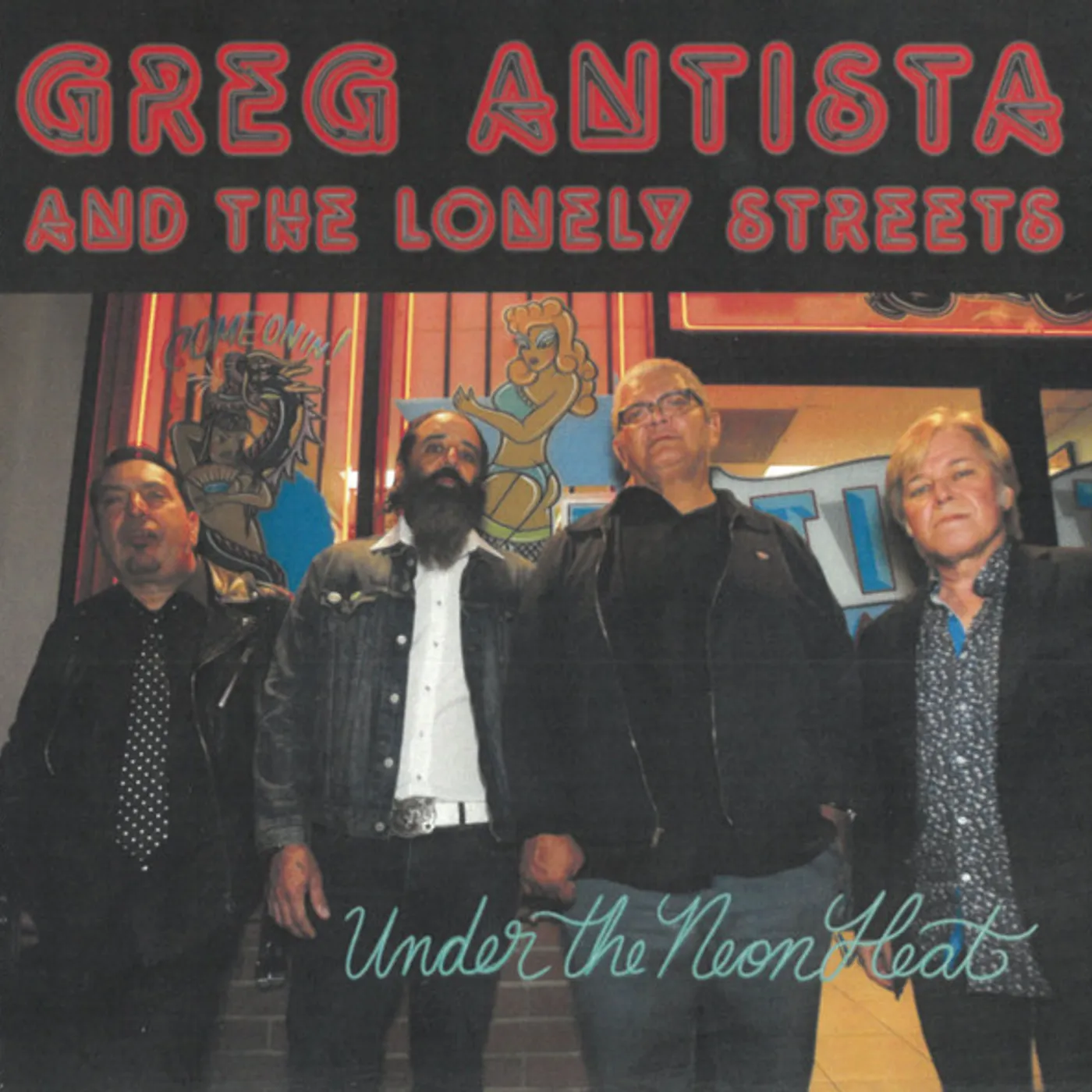 Greg Antista and the Lonely Streets Under the Neon Heat Vinyl Record