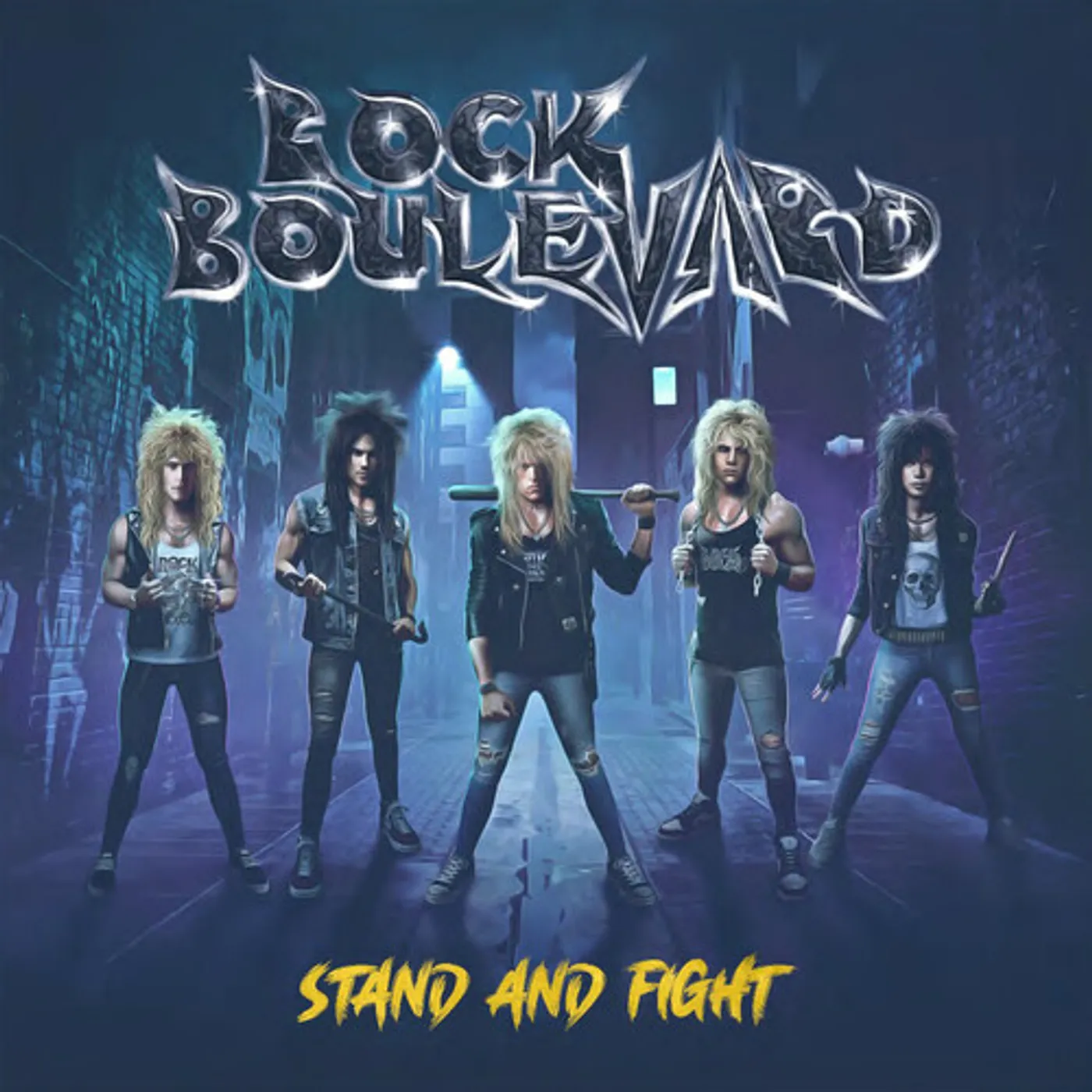 Rock Boulevard STAND & FIGHT CD