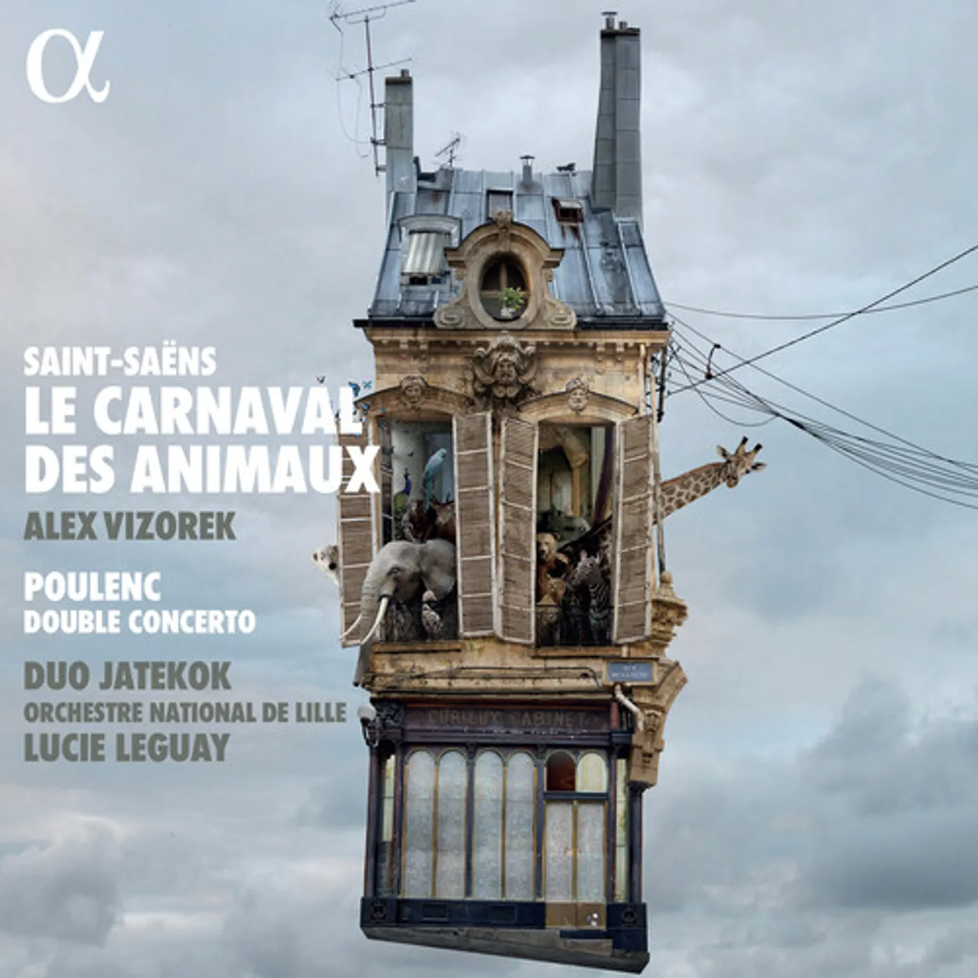 Poulenc / Duo Jatekok / Vizorek LE CARNAVAL DES ANIMAUX / CONCERTO POUR DEUX CD