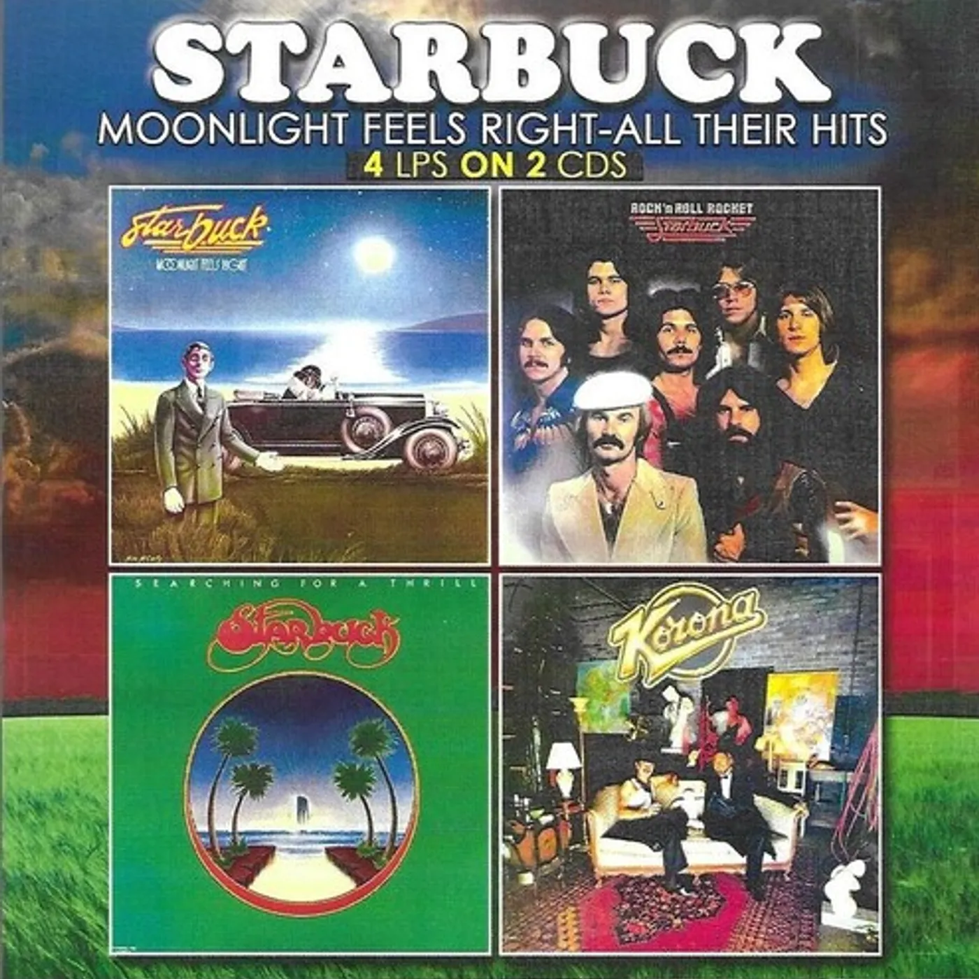 Starbuck MOONLIGHT FEELS RIGHT / ALL THEIR HITS CD