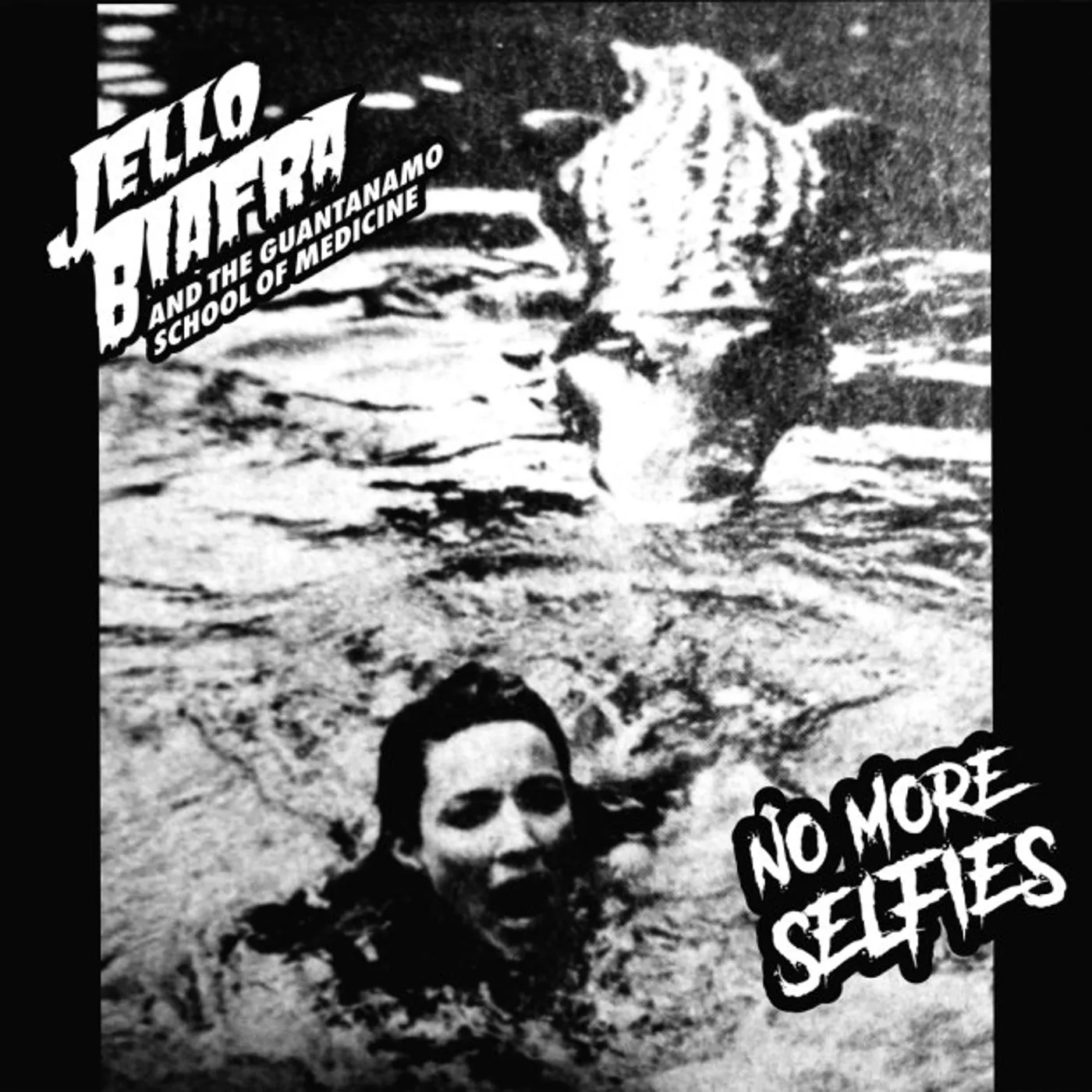 Jello Biafra & The Guantanamo School Of Medicine NO MORE SELFIES / GHOST OF VINCE LOMBARDI Vinyl Record
