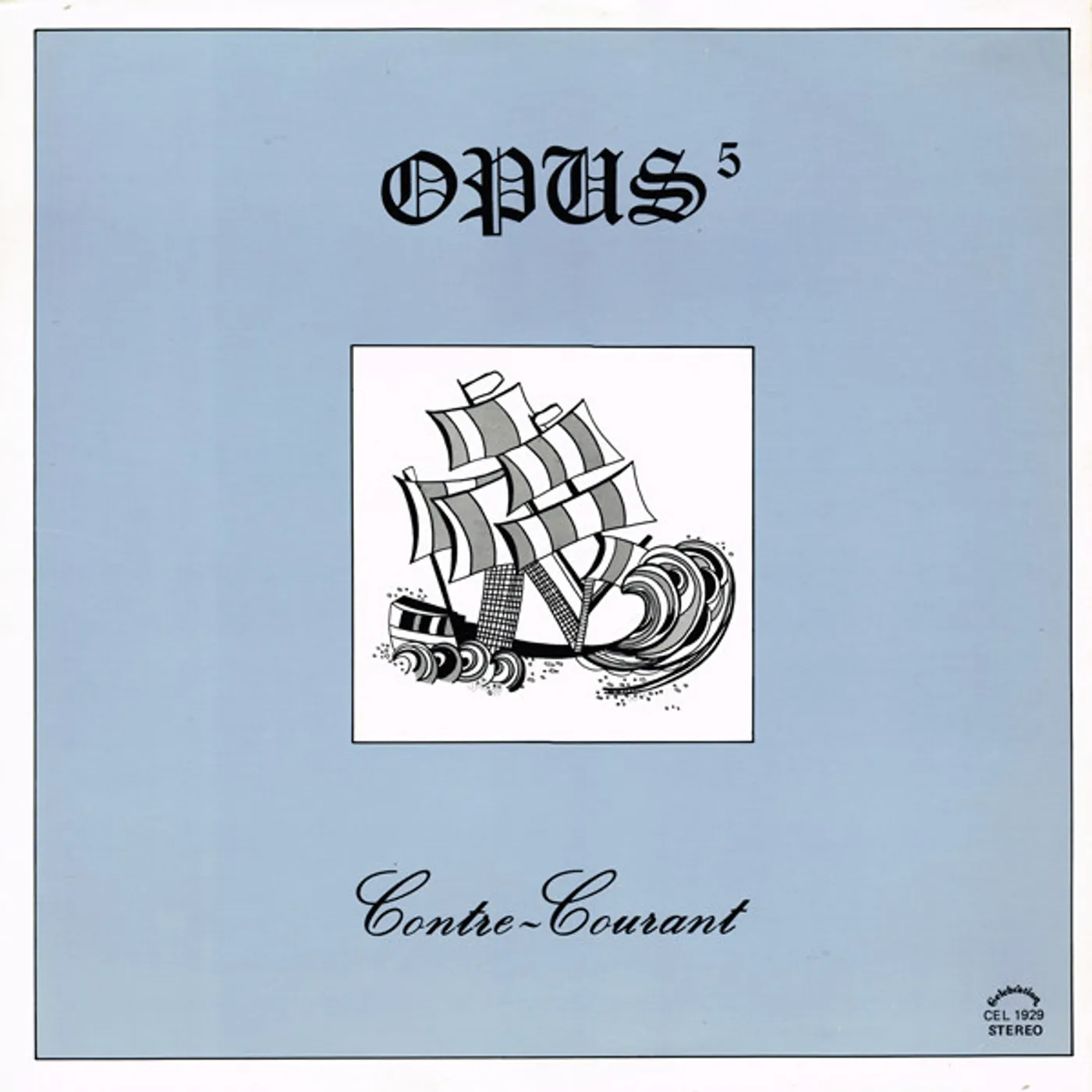 Opus 5 CONTRE COURANT Vinyl Record