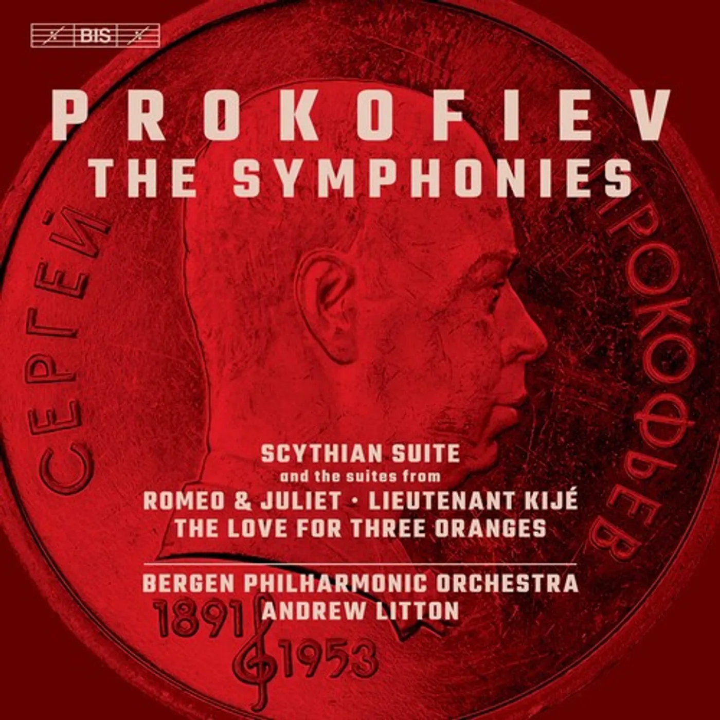 Prokofiev / Bergen Philharmonic Orch / Bondarenko SYMPHONIES Vinyl Record