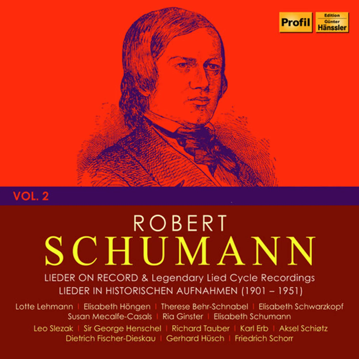 ROBERT SCHUMANN 2 CD