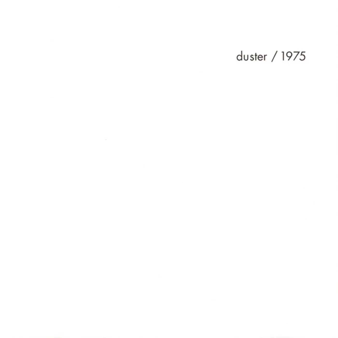 Duster 1975 Vinyl Record