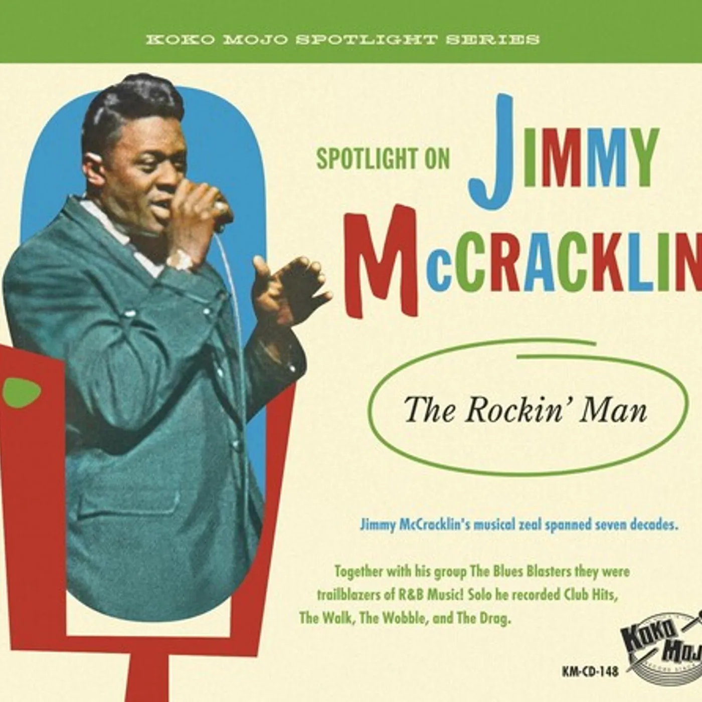 Jimmy McCracklin ROCKIN' MAN CD