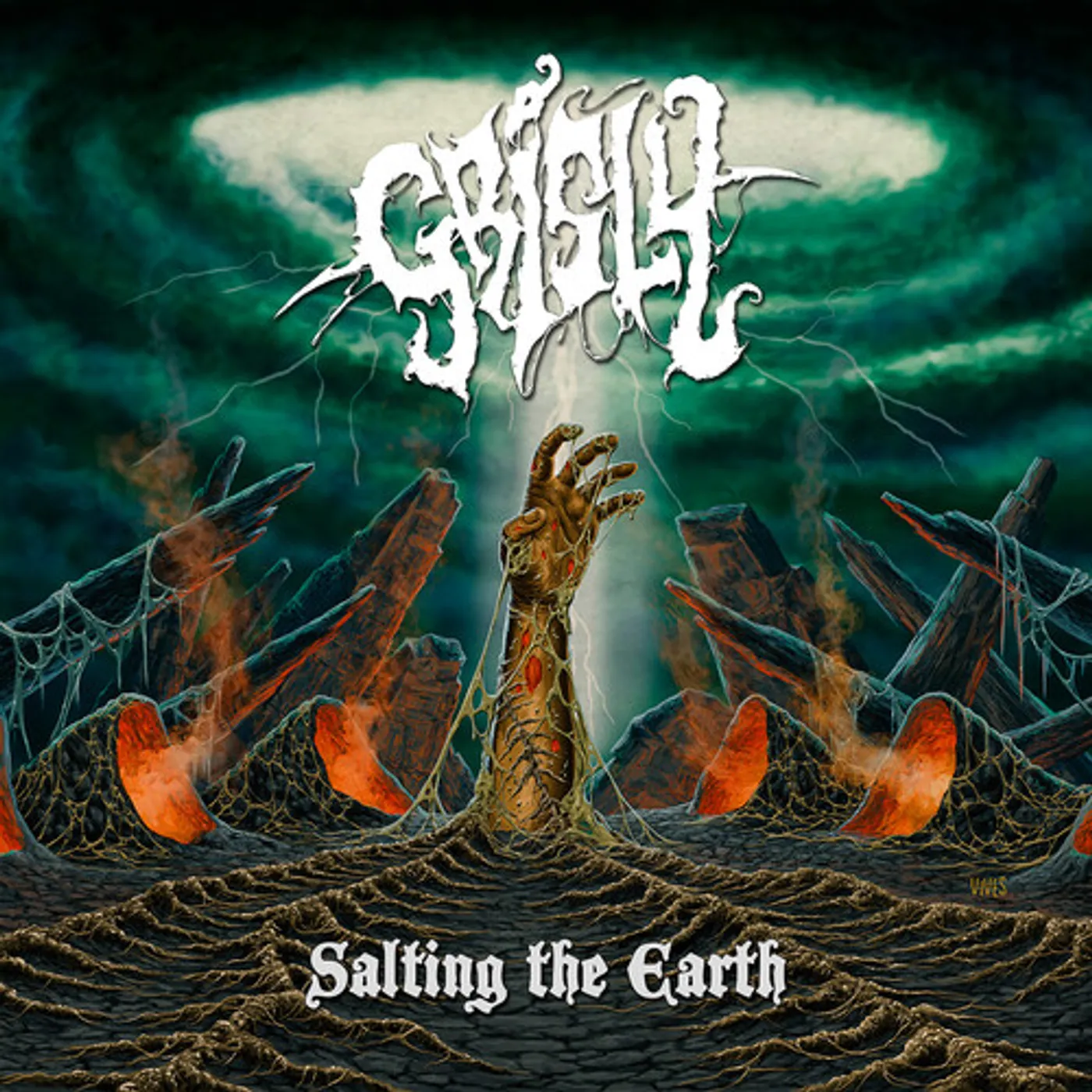 Grisly SALTING THE EARTH CD