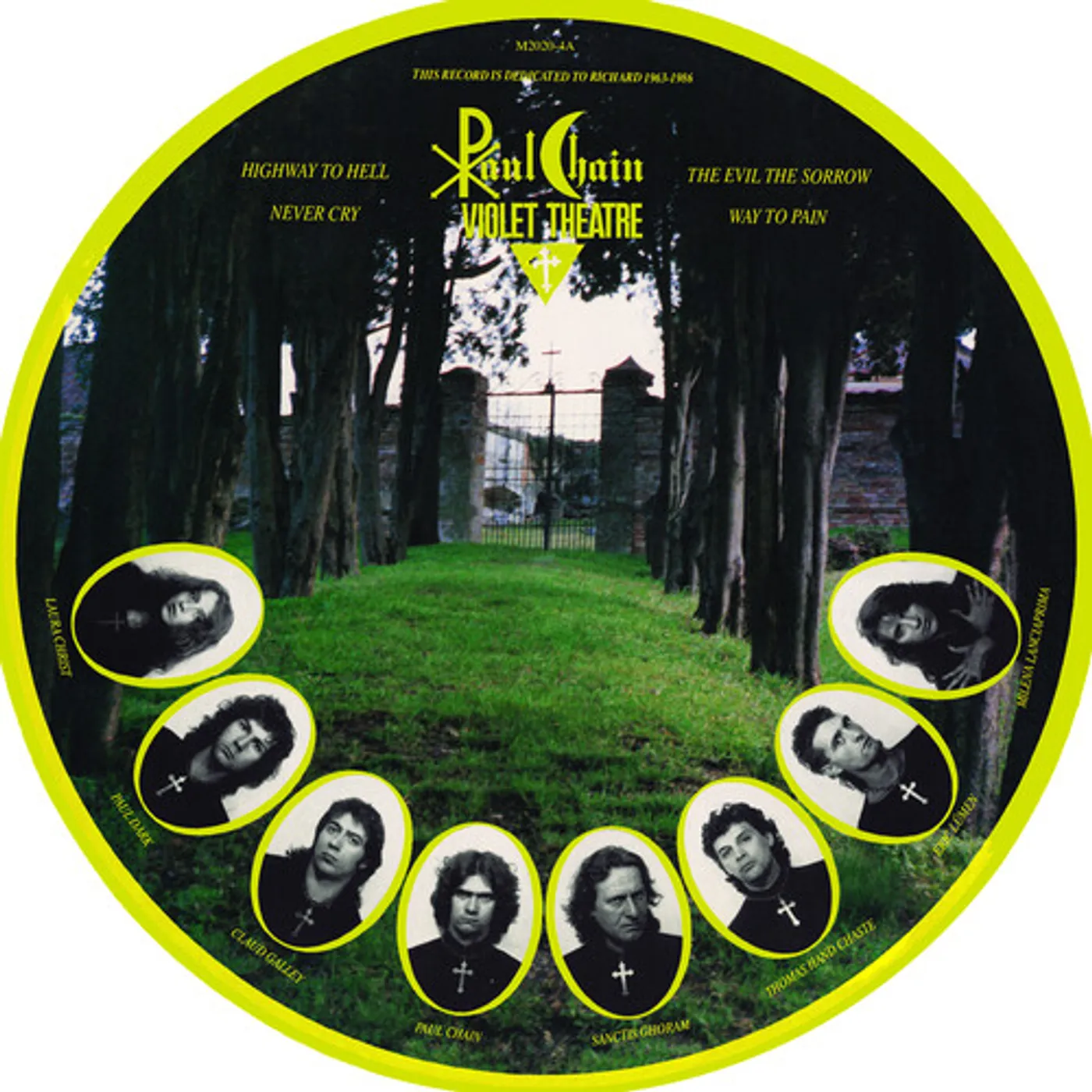 Chain, Paul Violet Theatre Vinyl Record