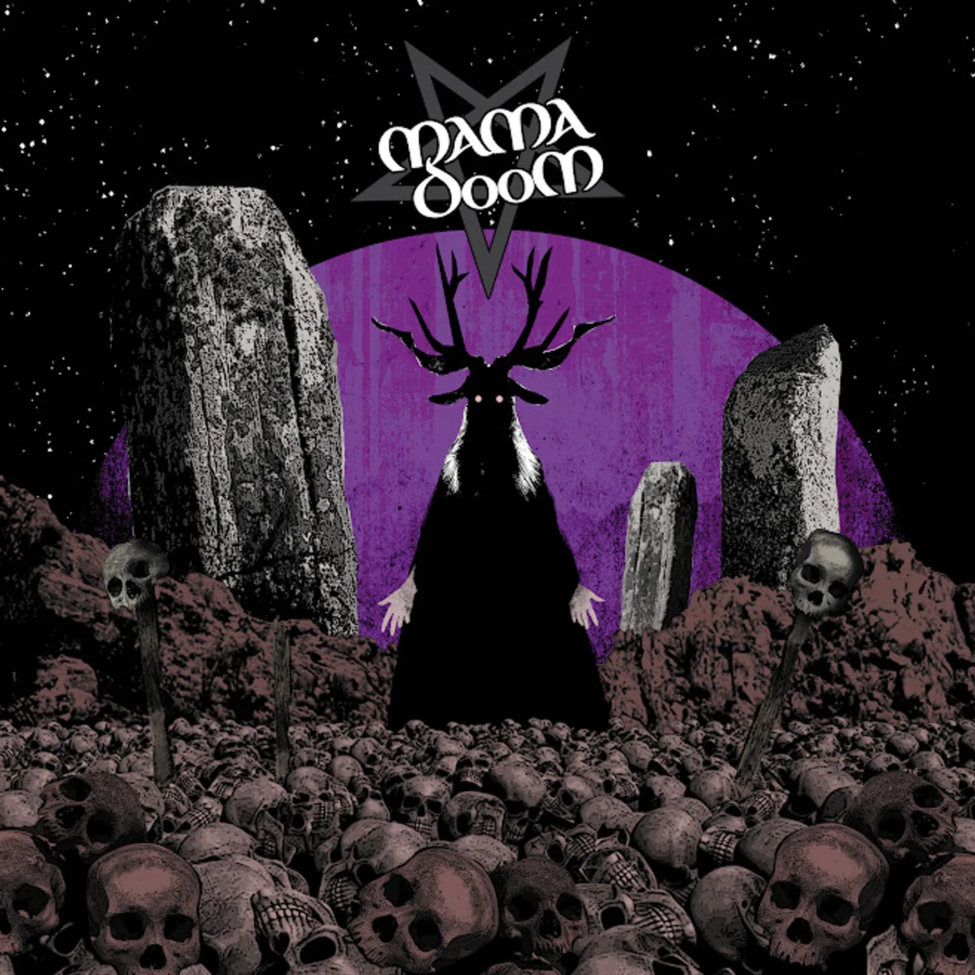 Mama Doom ASH BONE SKIN N STONE Vinyl Record