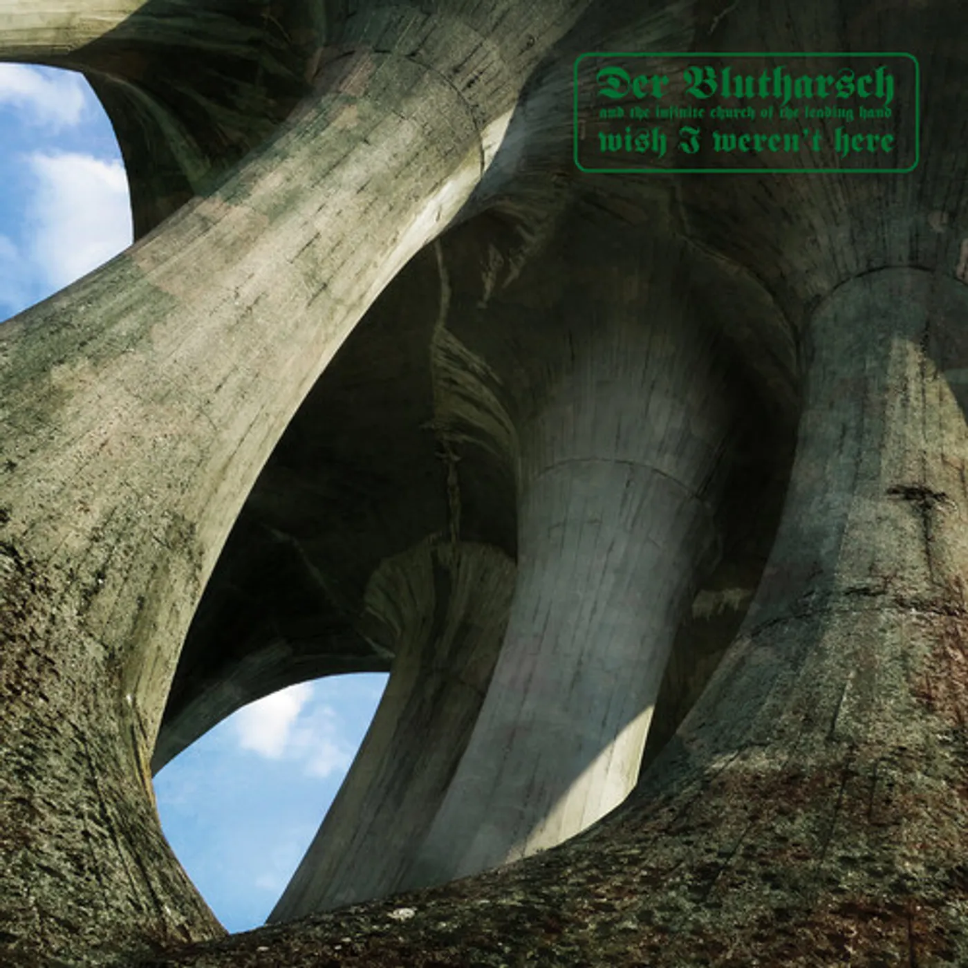 Der Blutharsch and the Infinite Church of the Leading Hand WISH I WEREN`T HERE Vinyl Record