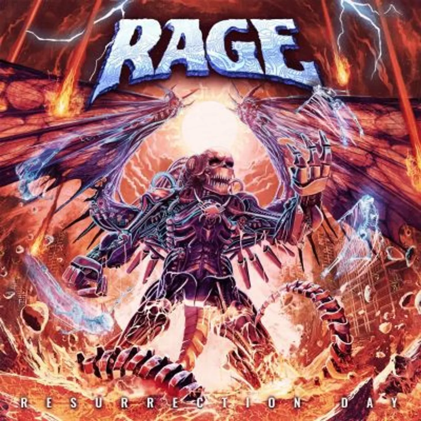 Rage RESURRECTION DAY CD