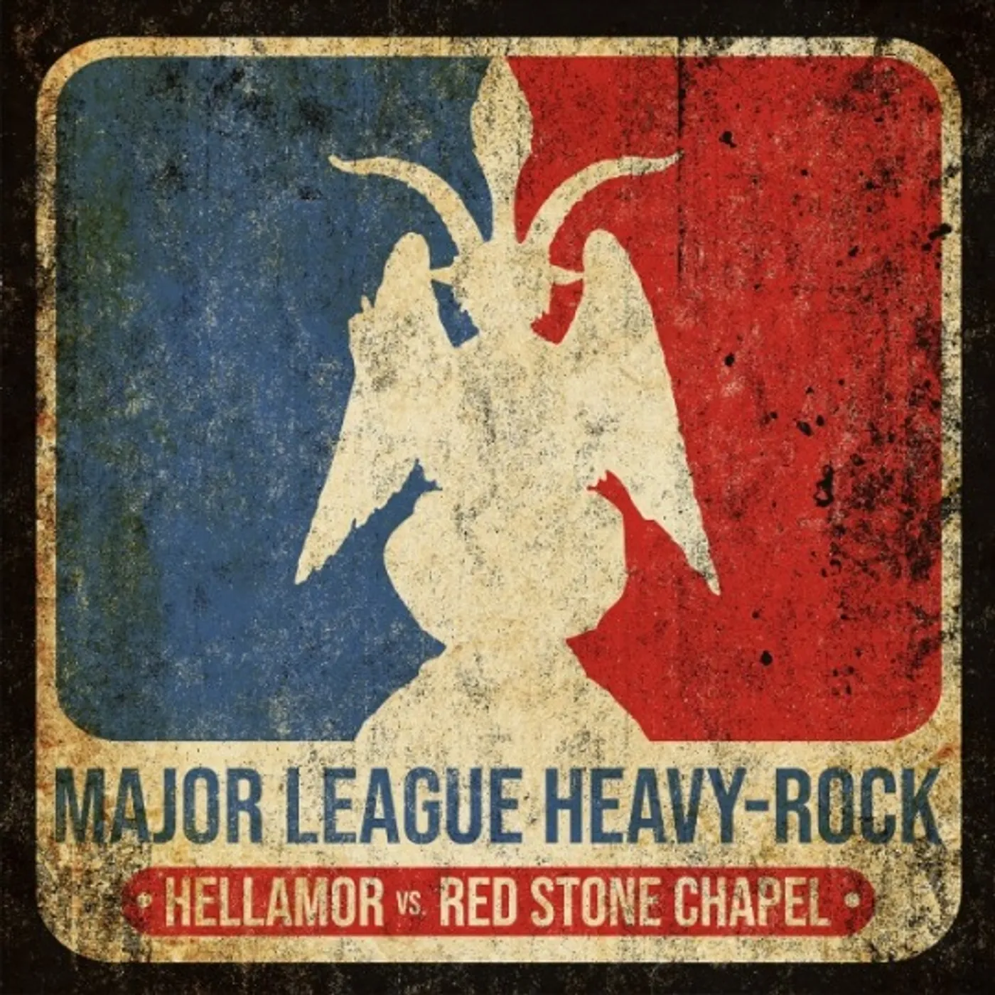 Hellamor / Red Stone Chapter SPLIT Vinyl Record