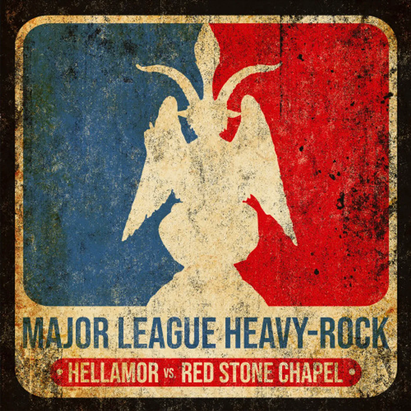 Hellamor / Red Stone Chapter SPLIT Vinyl Record