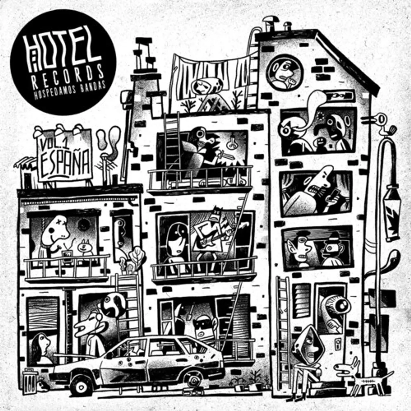 HOTEL RECORDS VOL 1 ESPANA / VARIOUS Vinyl Record