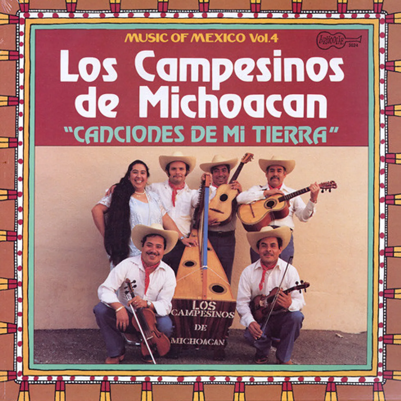 Los Campesinos De Michoacan CANCIONES DE MI TIERRA Vinyl Record