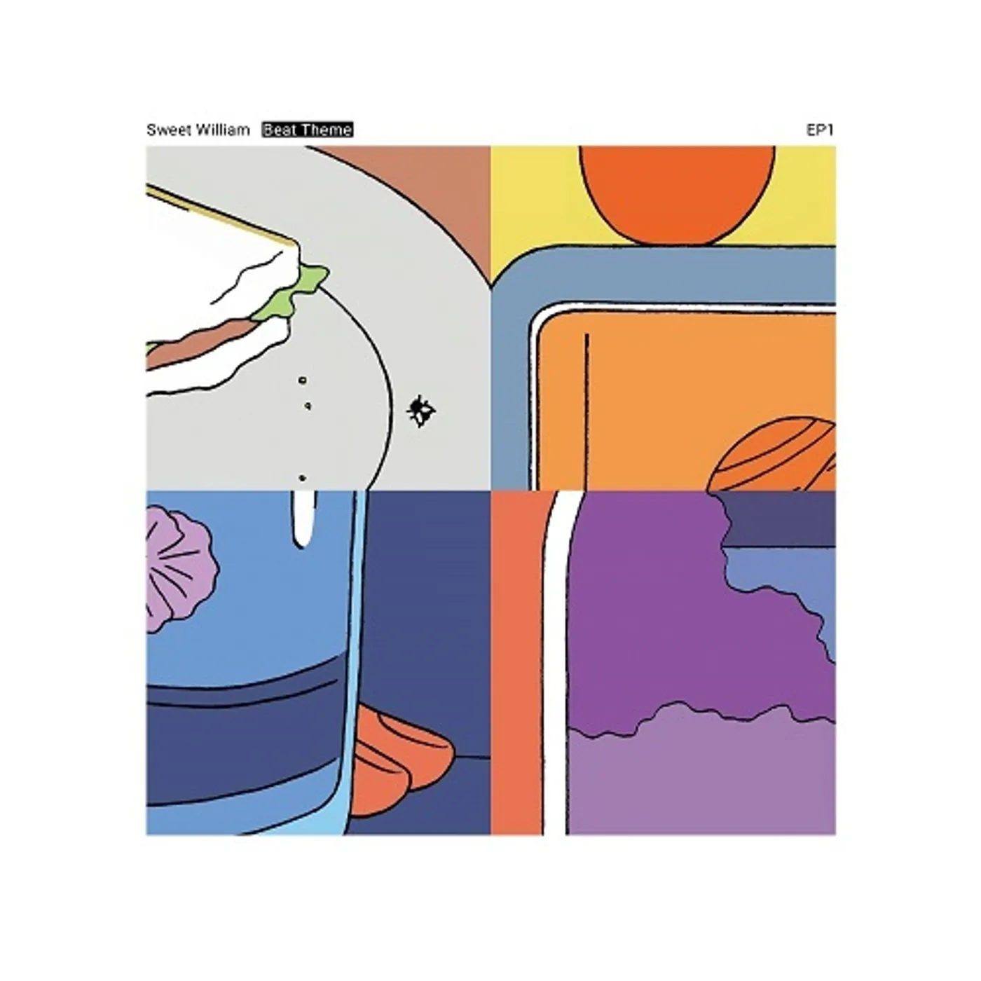 Sweet William BEAT THEME EP1 (JAPANESE IMPORT/LIMITED) Vinyl Record