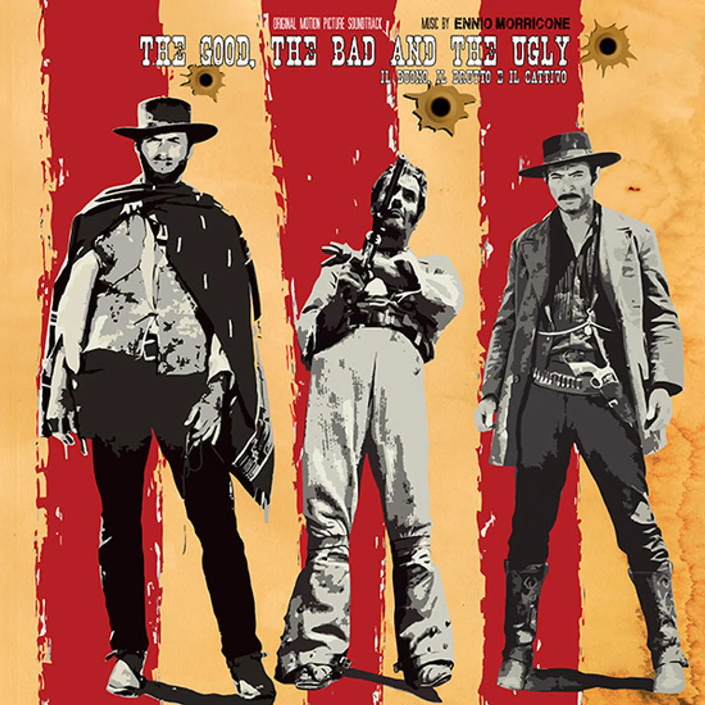 Ennio Morricone The Good, The Bad And The Ugly (Il Buono, Il Brutto E Il Cattivo) Vinyl LP Album (Limited Edition Crystal Vinyl)