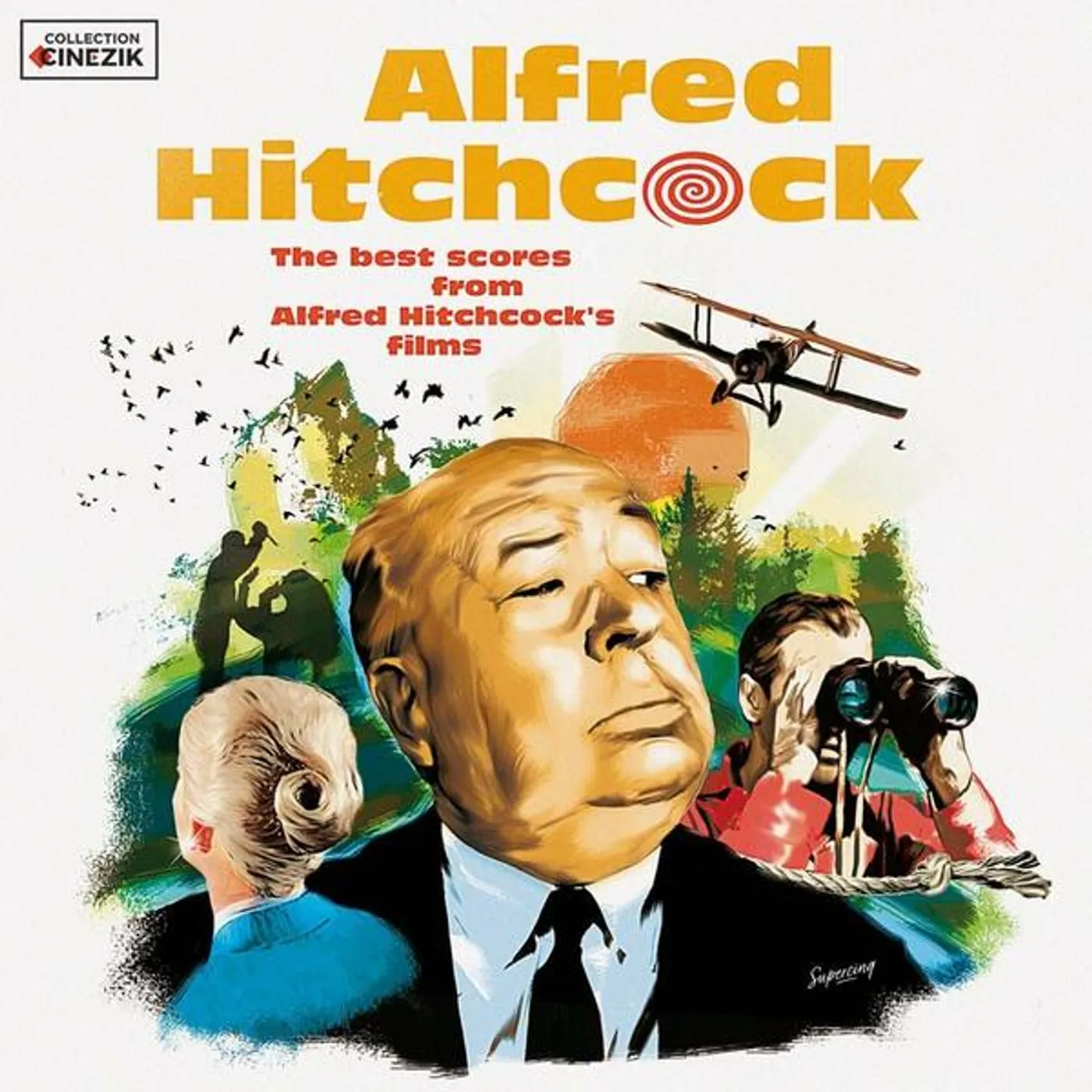 Collection Cinezik ALFRED HITCHCOCK Vinyl Record