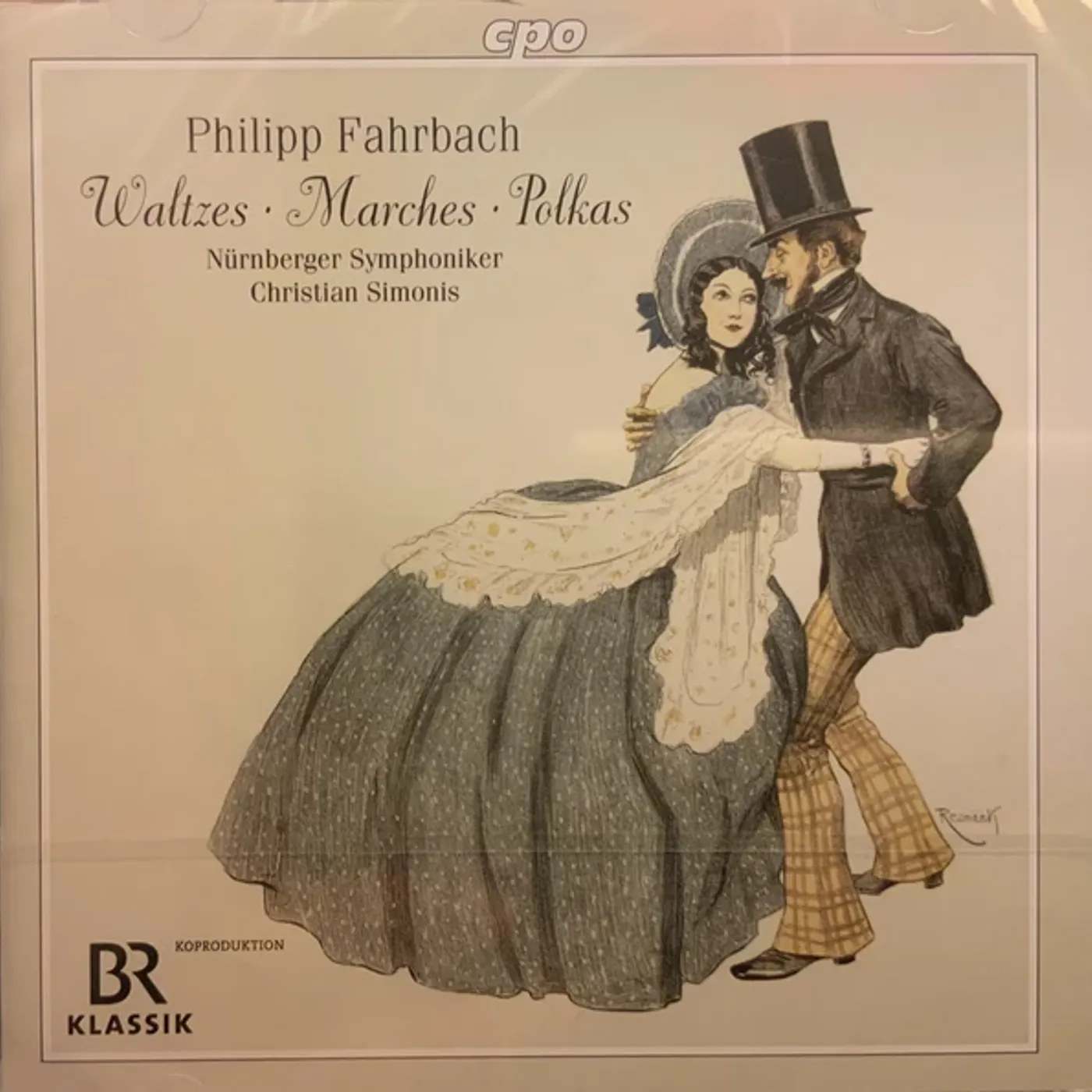 Philipp Fahrbach, Nürnberger Symphoniker, Christian Simonis WALTZES MARCHES & POLKAS CD