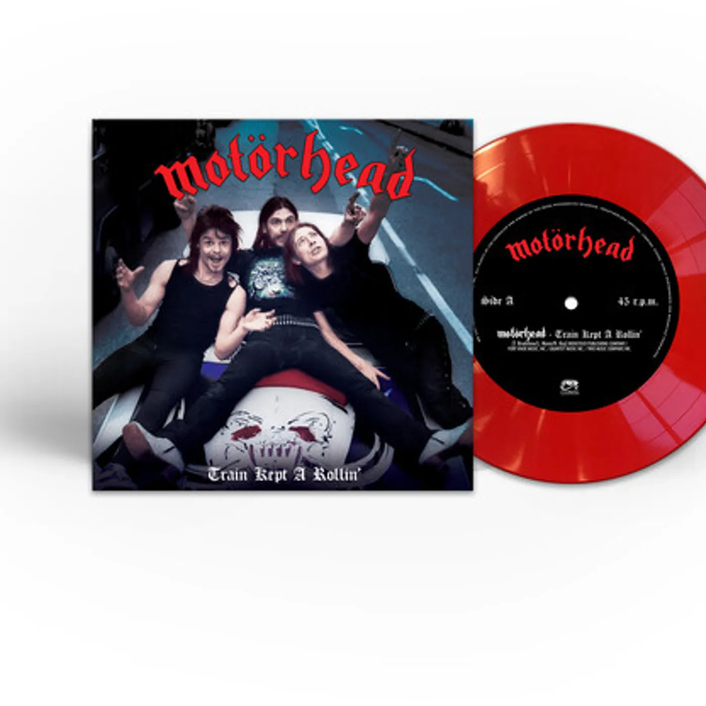 Motorhead / Lemmy TRAIN KEPT A-ROLLIN' Vinyl Record - Red Vinyl