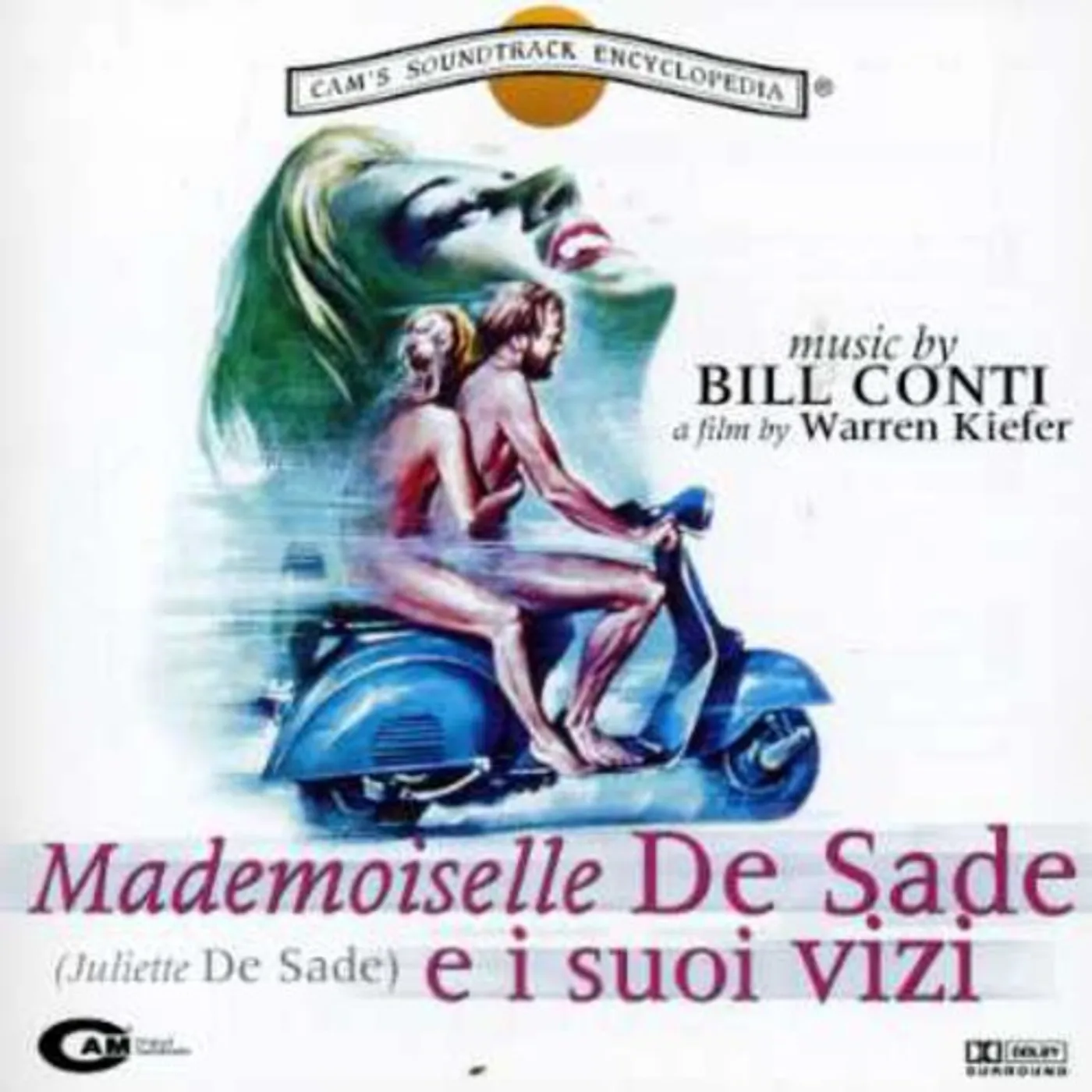 Bill Conti MADEMOISELLE DE SADE / Original Soundtrack CD