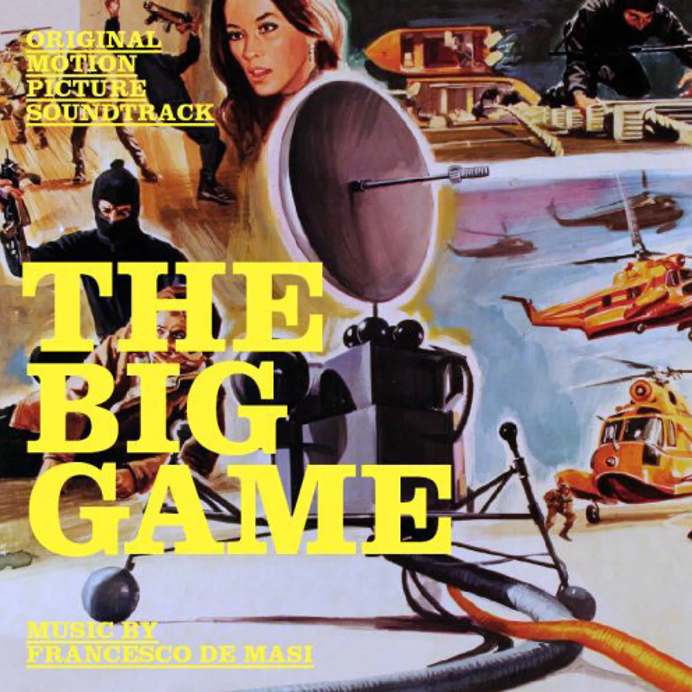 Francesco De Masi BIG GAME / Original Soundtrack CD