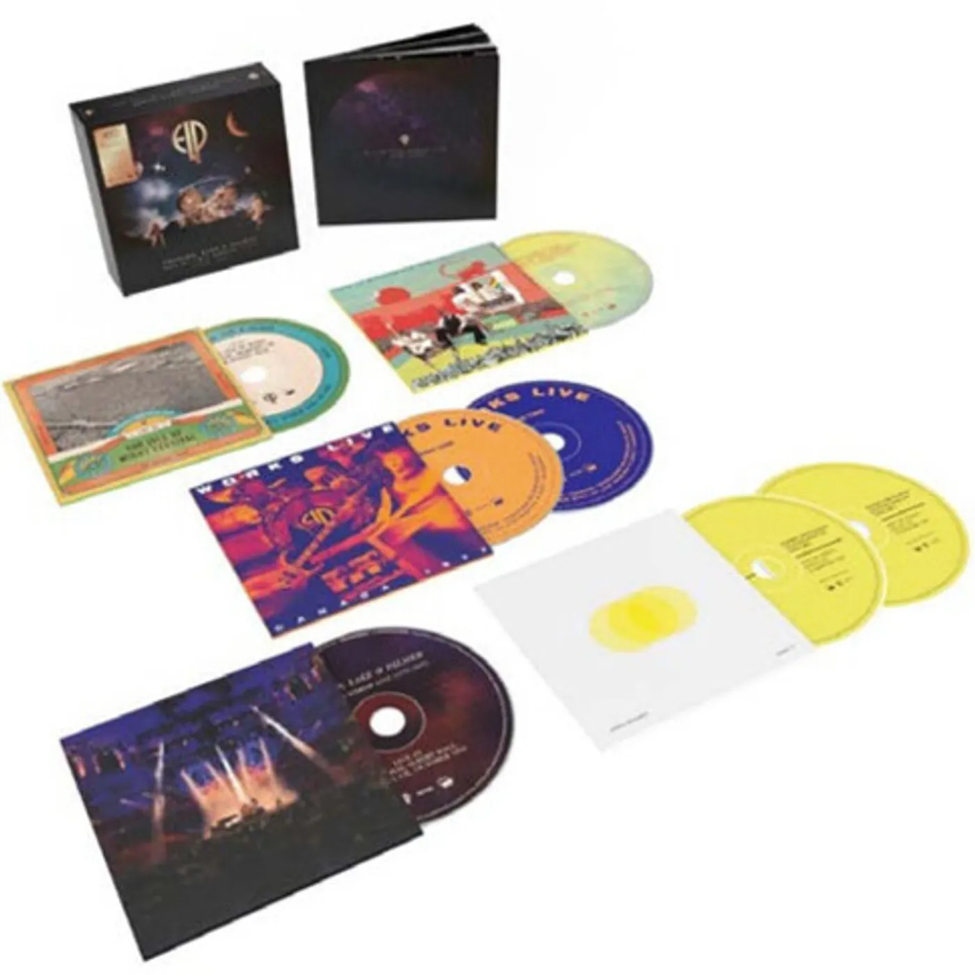 Emerson, Lake & Palmer OUT OF THIS WORLD: LIVE (1970-1997) CD