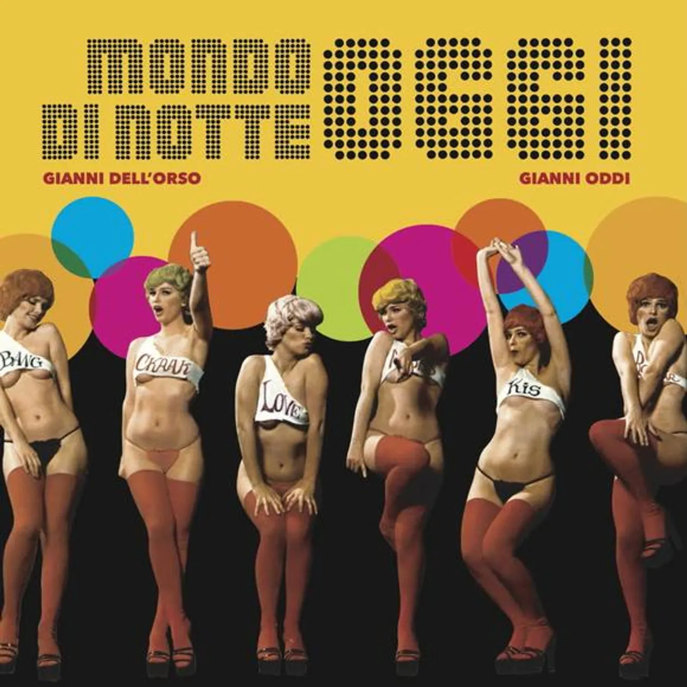 Gianni Dell Orso / Gianni Oddi  MONDO DI NOTTE OGGI / Original Soundtrack Vinyl Record