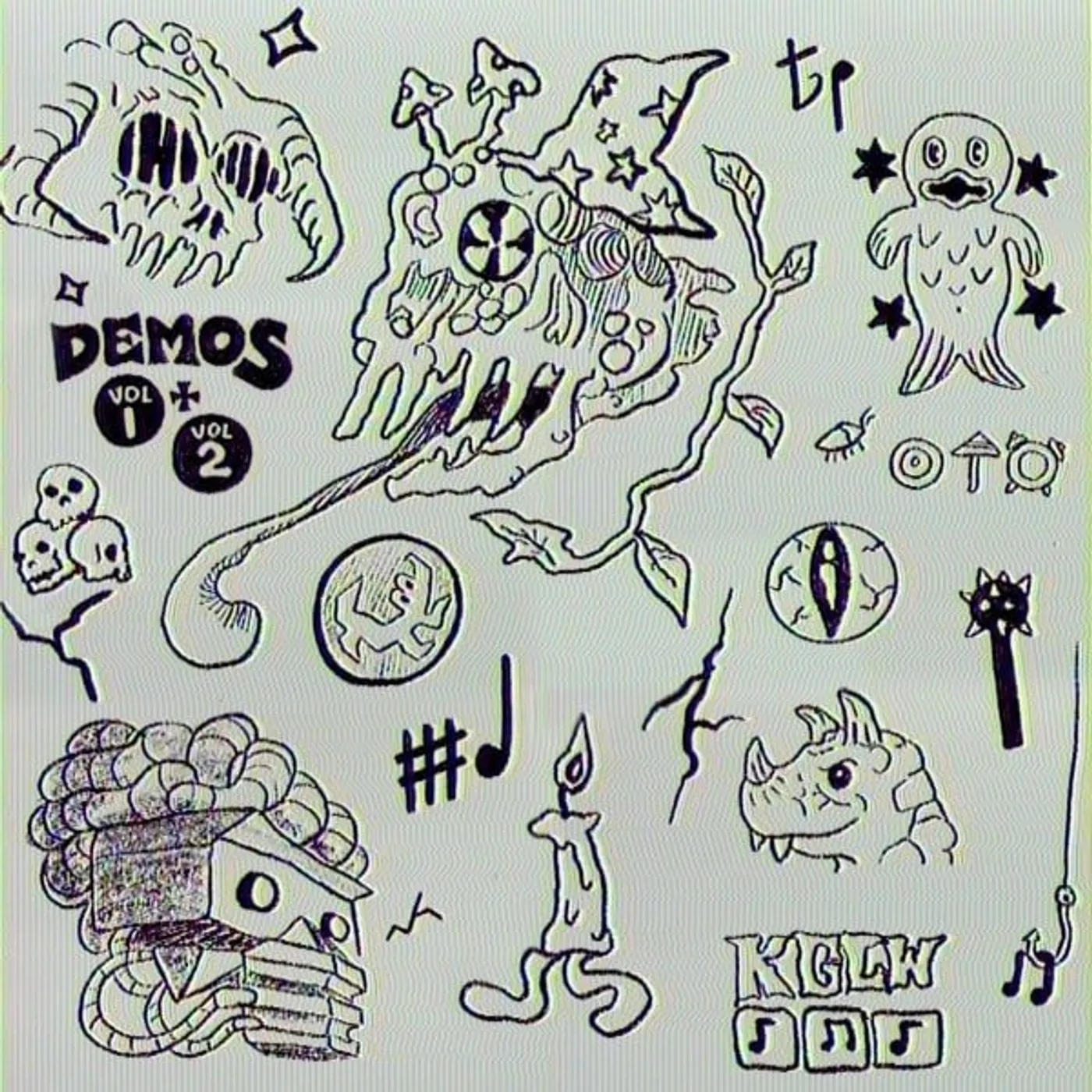 King Gizzard & The Lizard Wizard DEMOS VOL 1 & 2 Vinyl Record