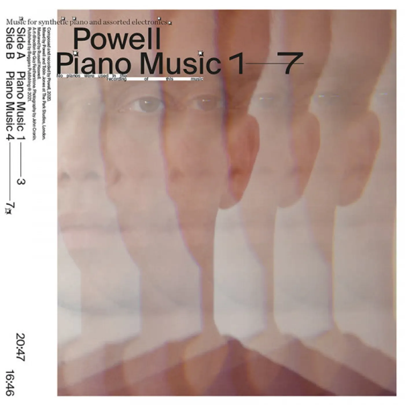 Powell Piano Music 1-7 Vinyl Record
