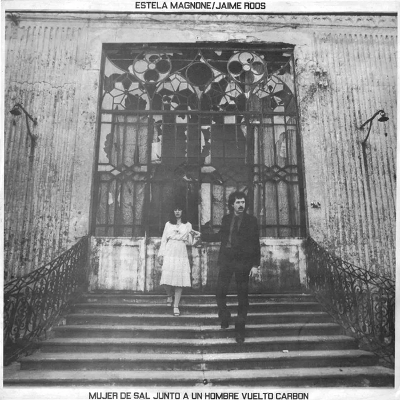 Jaime Roos / Estela Magnone MUJER DE SAL JUNTO A UN HOMBRE VUELTO CARBON Vinyl Record