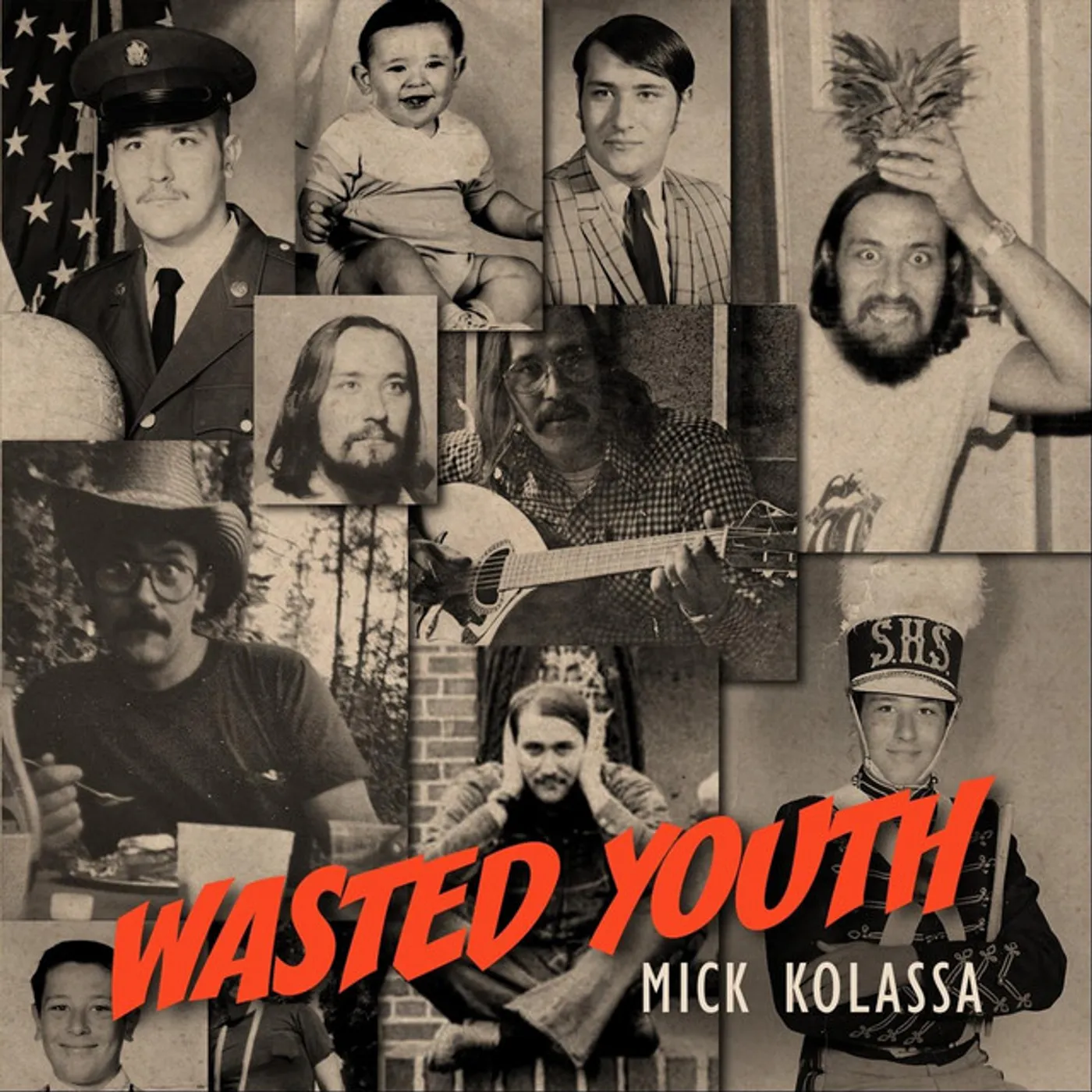 Mick Kolassa WASTED YOUTH CD