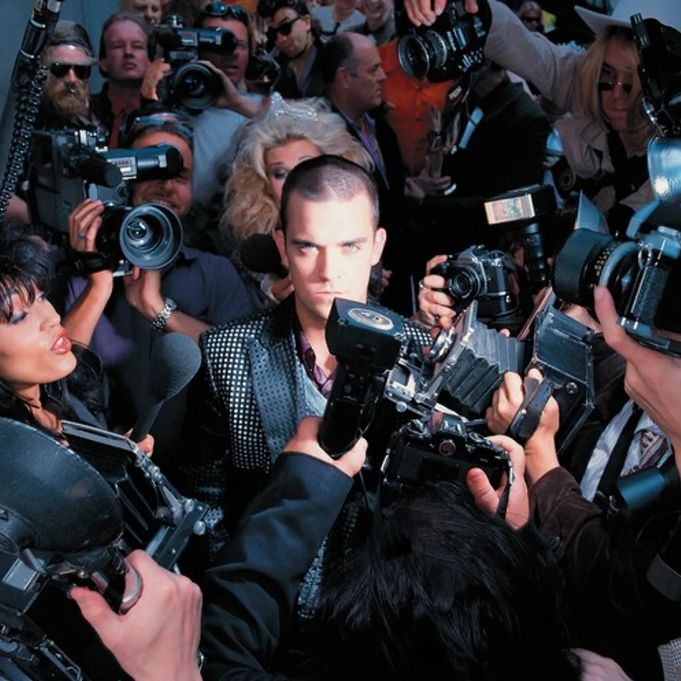 Robbie Williams Life Thru A Lens Vinyl Record