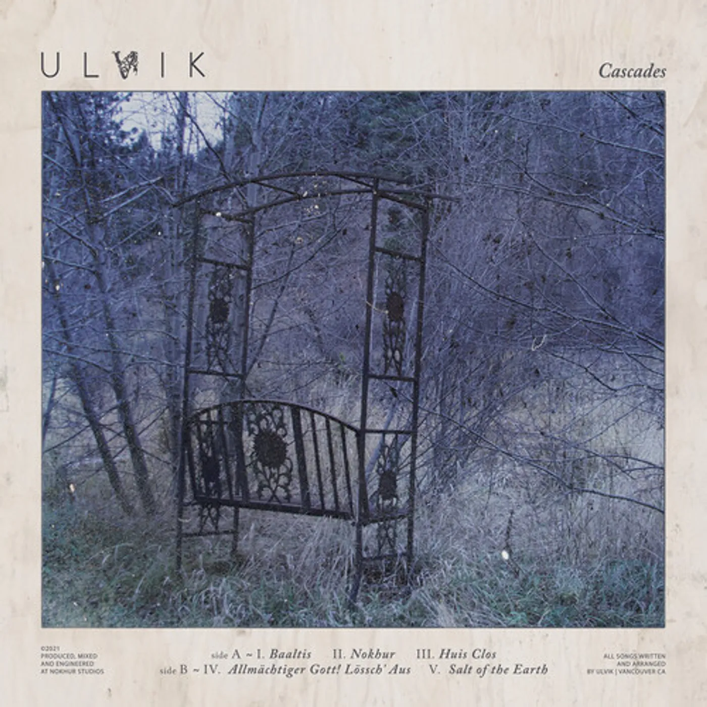 Ulvik CASCADES CD