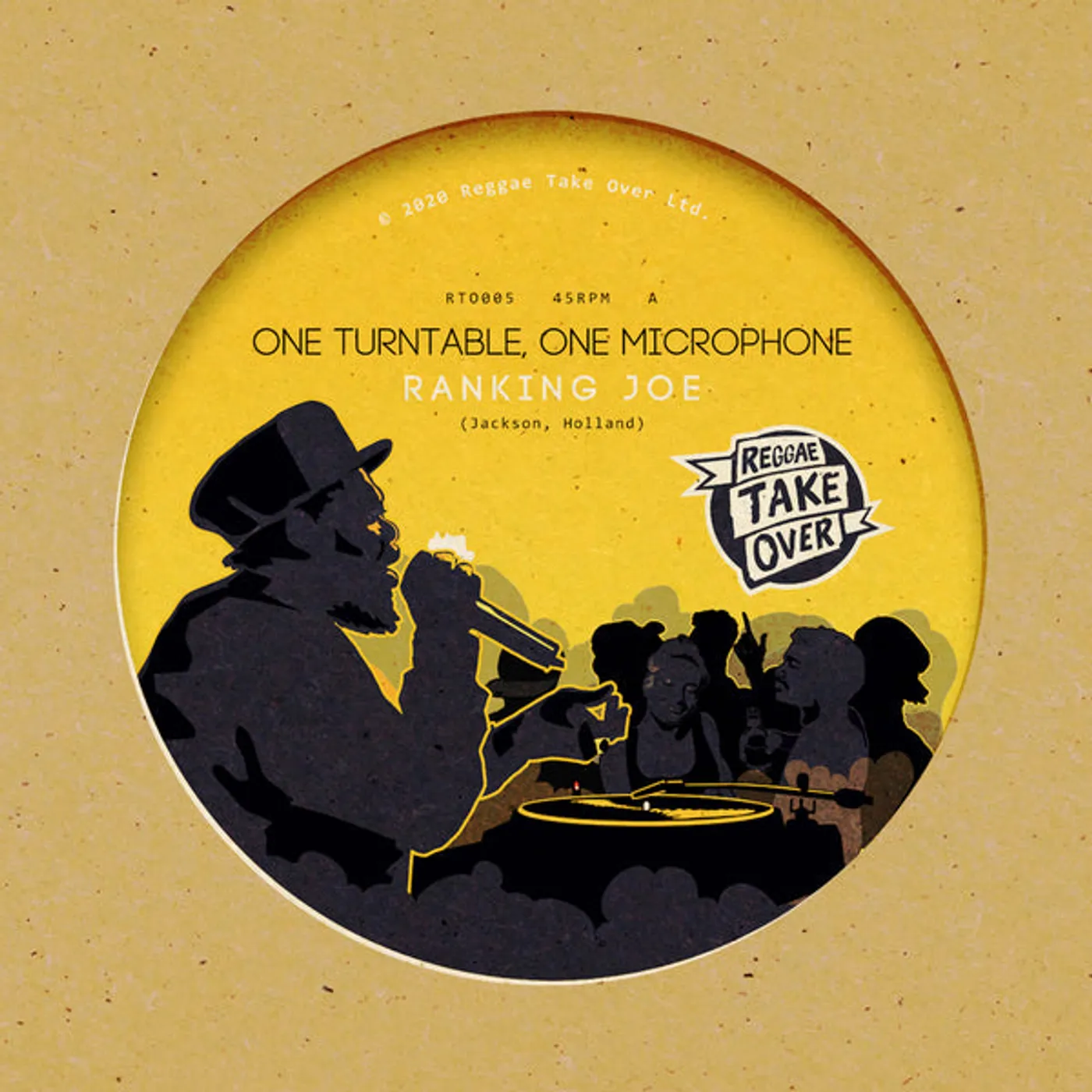 Ranking Joe ONE TURNTABLE ONE MICROPHONE Vinyl Record