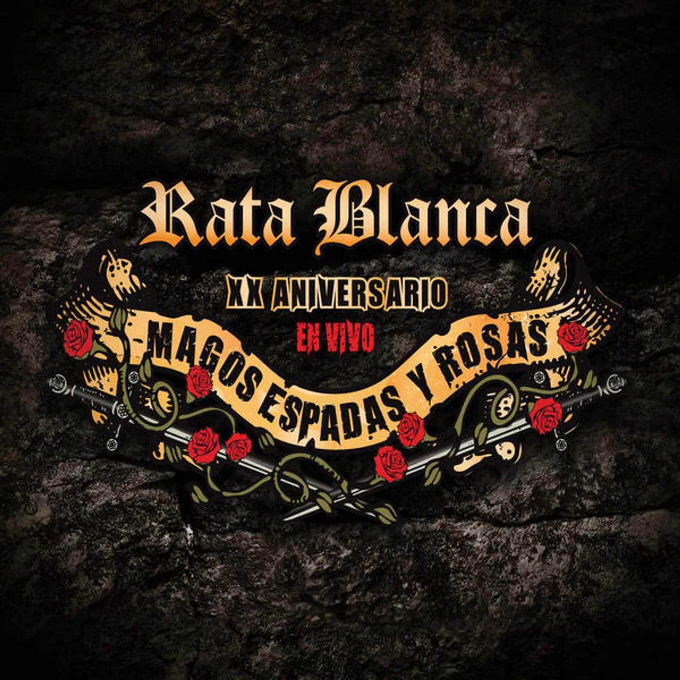 Rata Blanca XX ANIVERSARIO: MAGOS ESPADAS Y ROSAS (EN VIVO) Vinyl Record