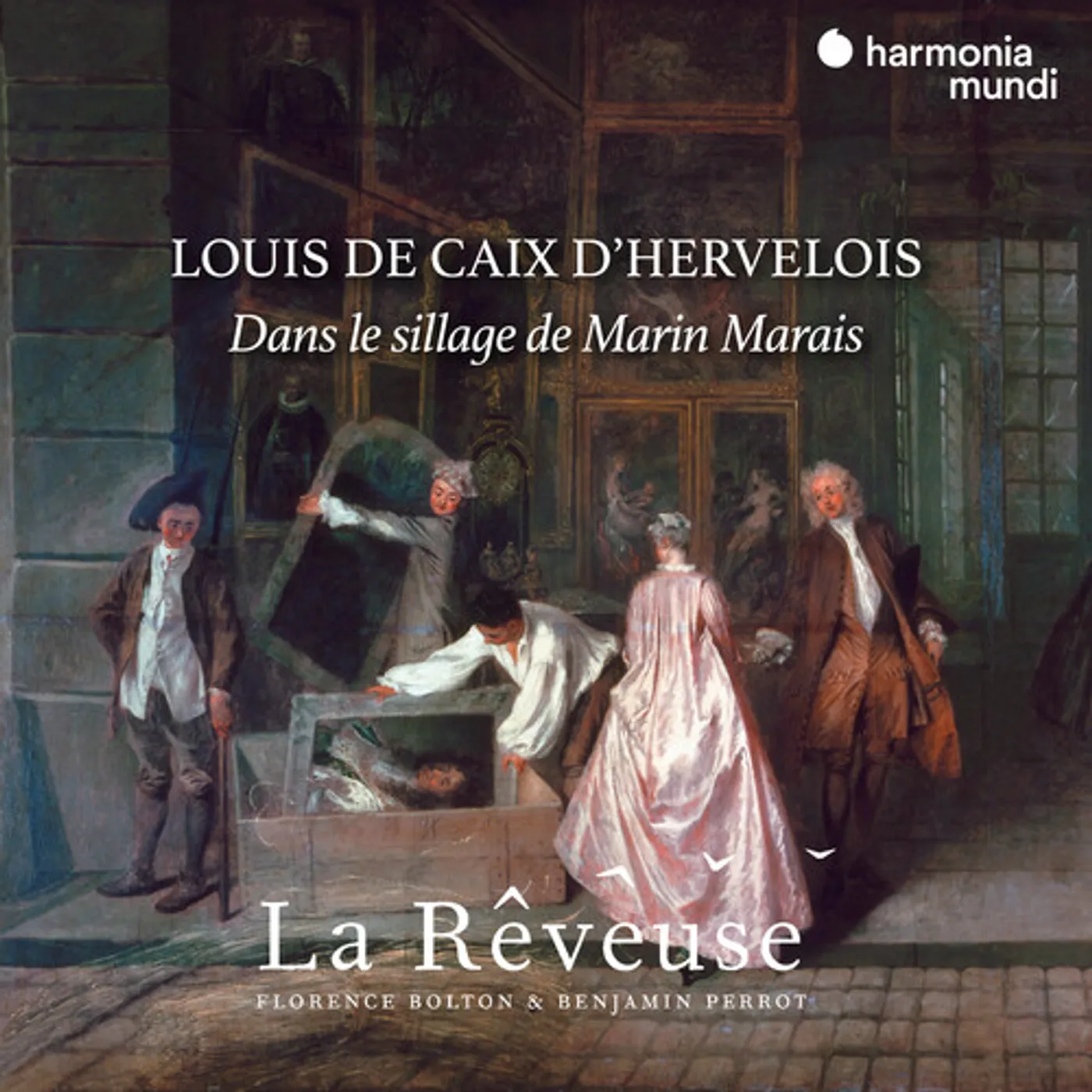 La Rêveuse LOUIS DE CAIX D'HERVELOIS DANS LE SILLAGE DE MARIN CD