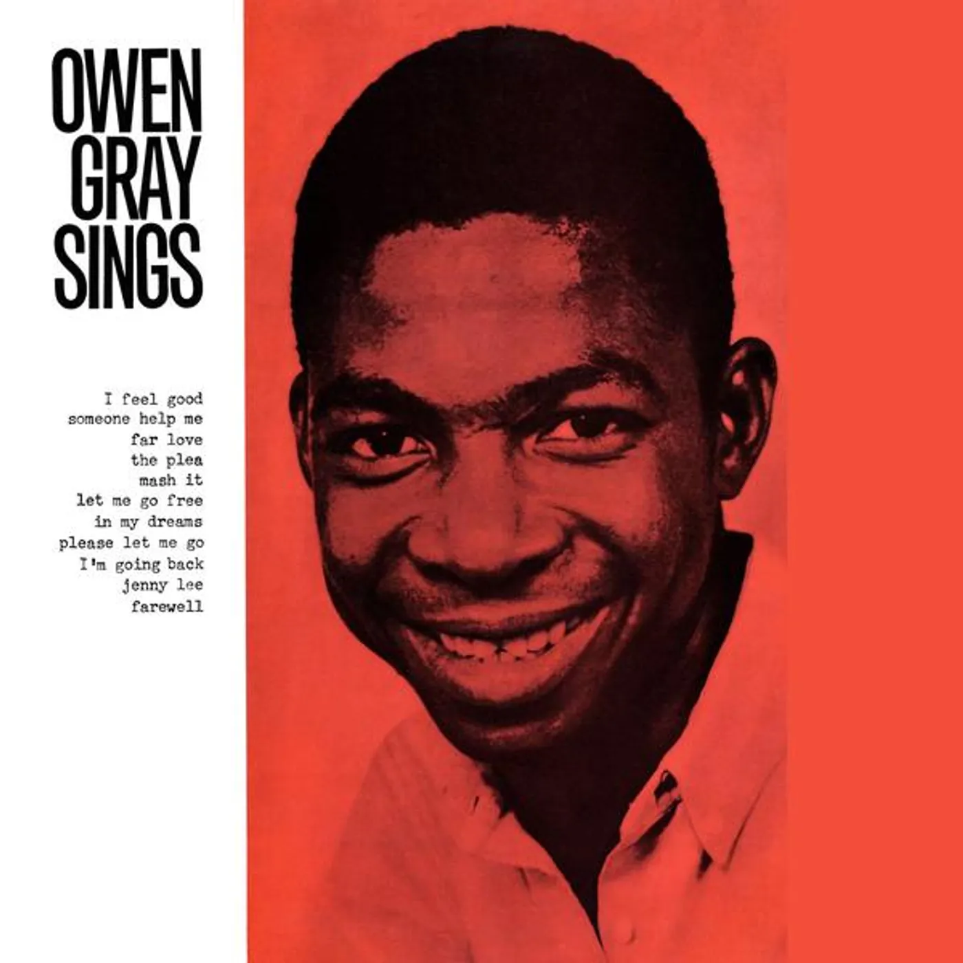 Owen Gray SINGS Vinyl Record