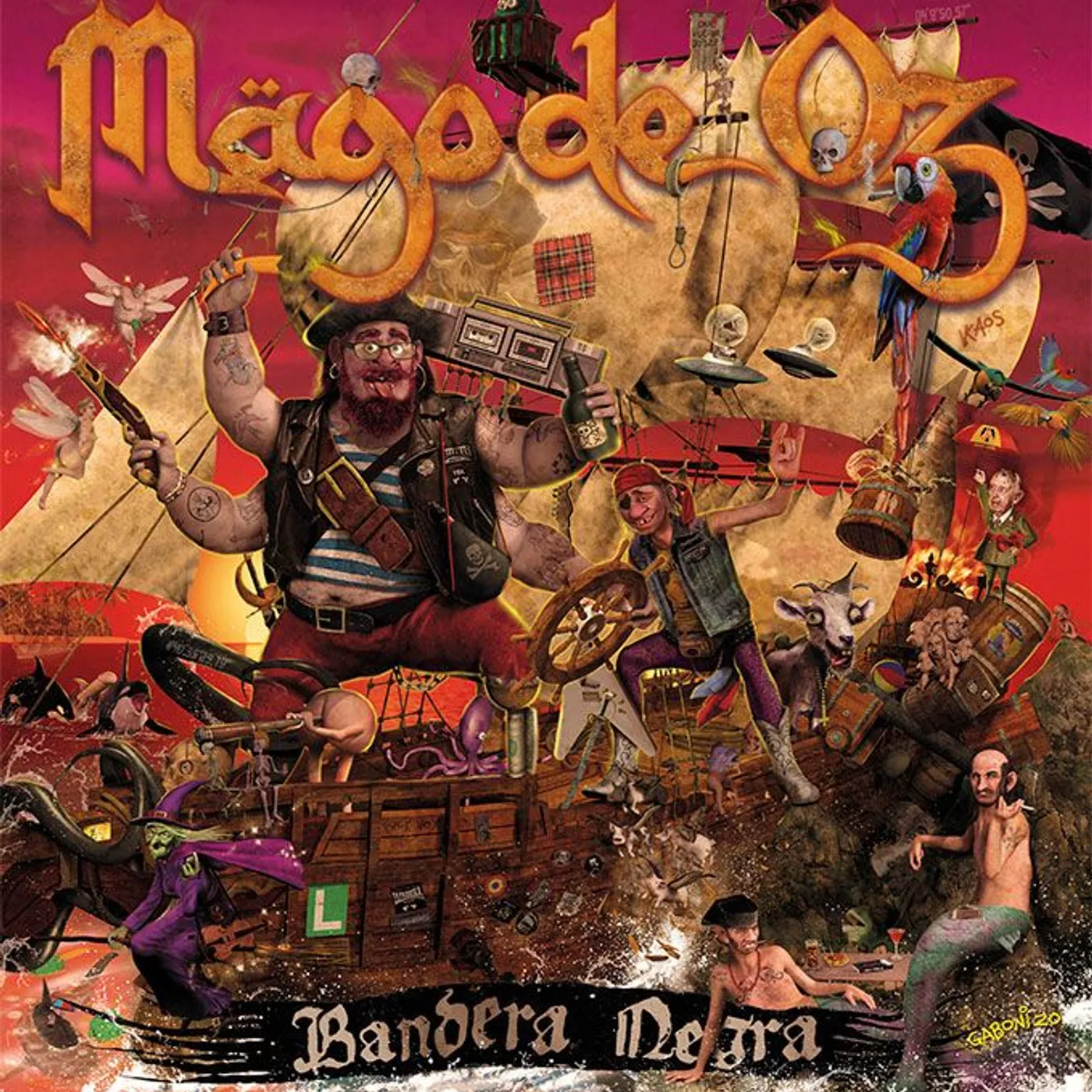 Mägo de Oz BANDERA NEGRA CD