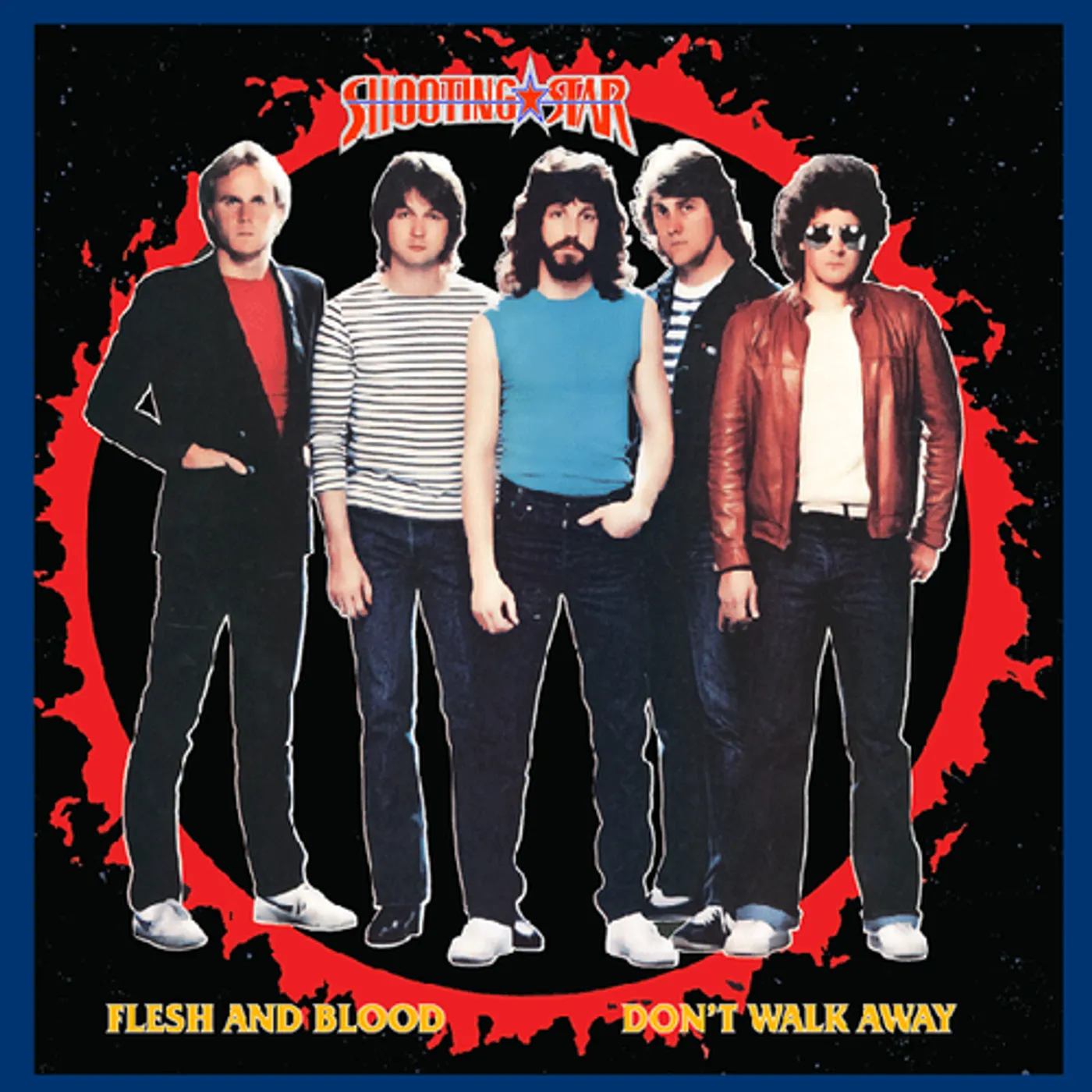 Shooting Star FLESH & BLOOD / DON'T WALK AWAY (ORANGE) Vinyl Record